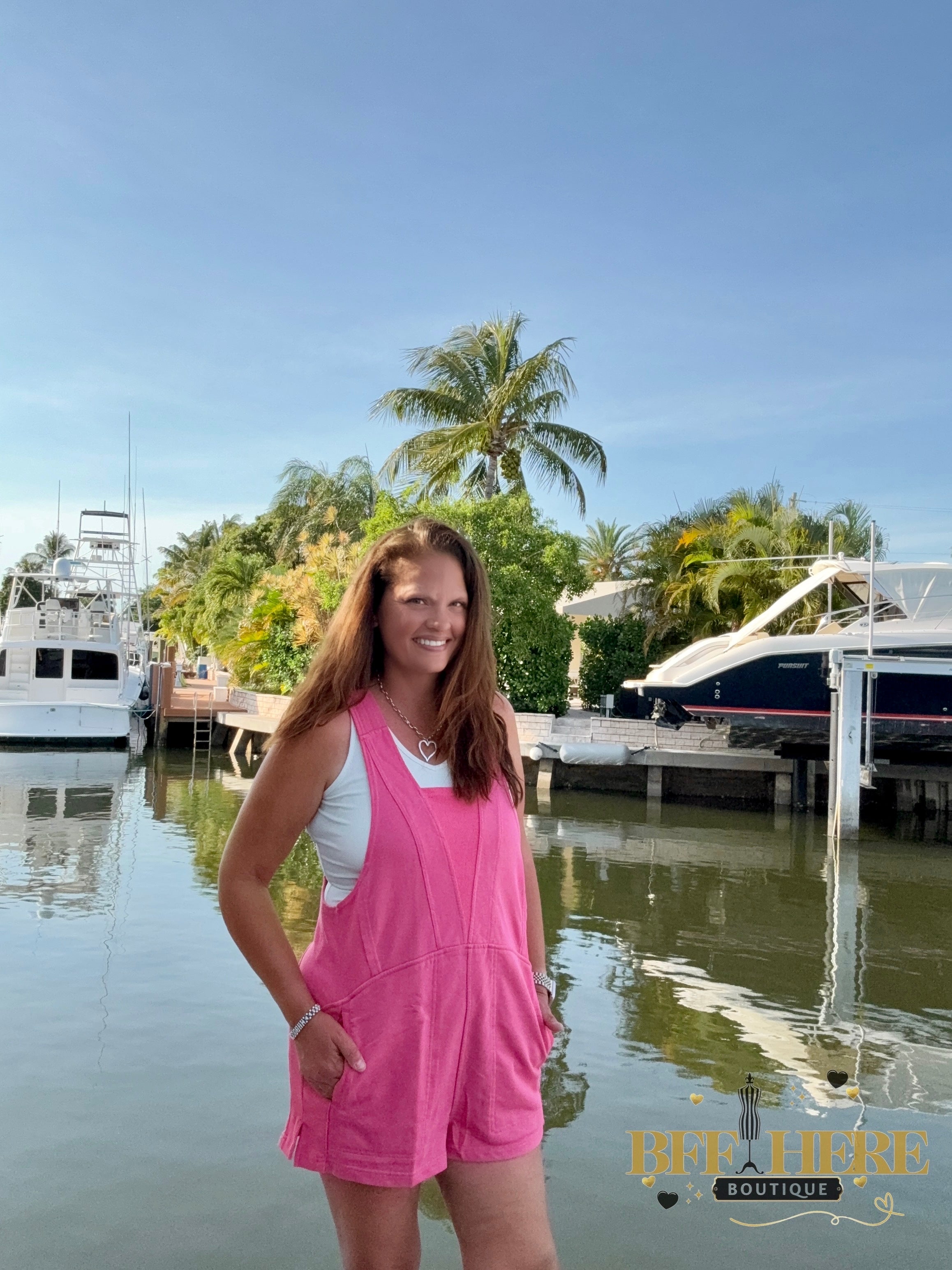 Beach Please Romper by Blakeley / Choice of Color - BFF Here