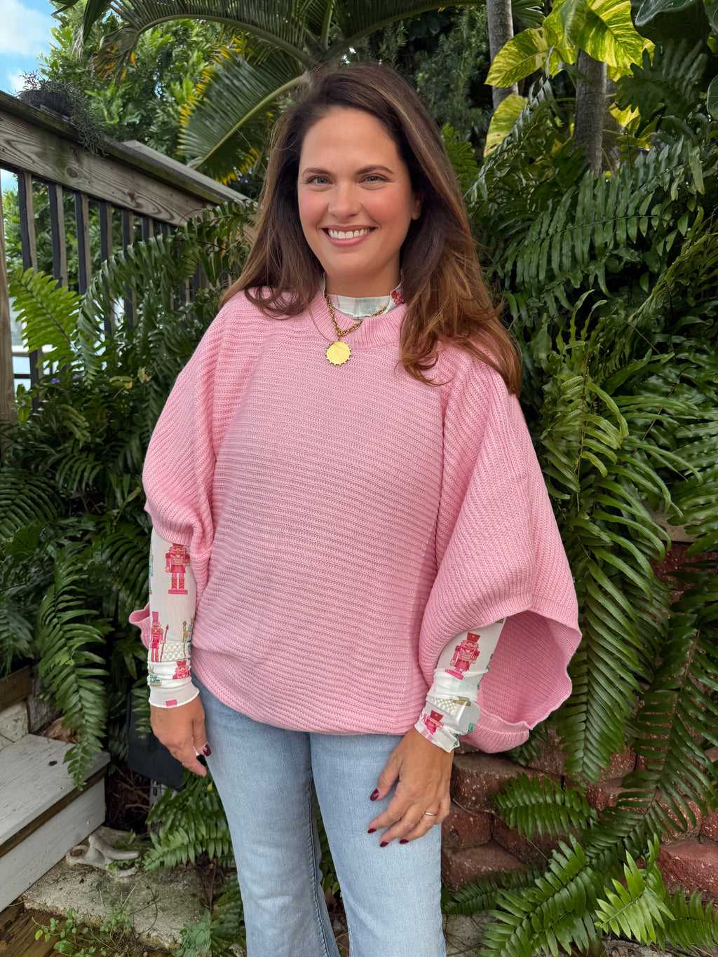 Meg Pullover Poncho by Blakeley - BFF Here