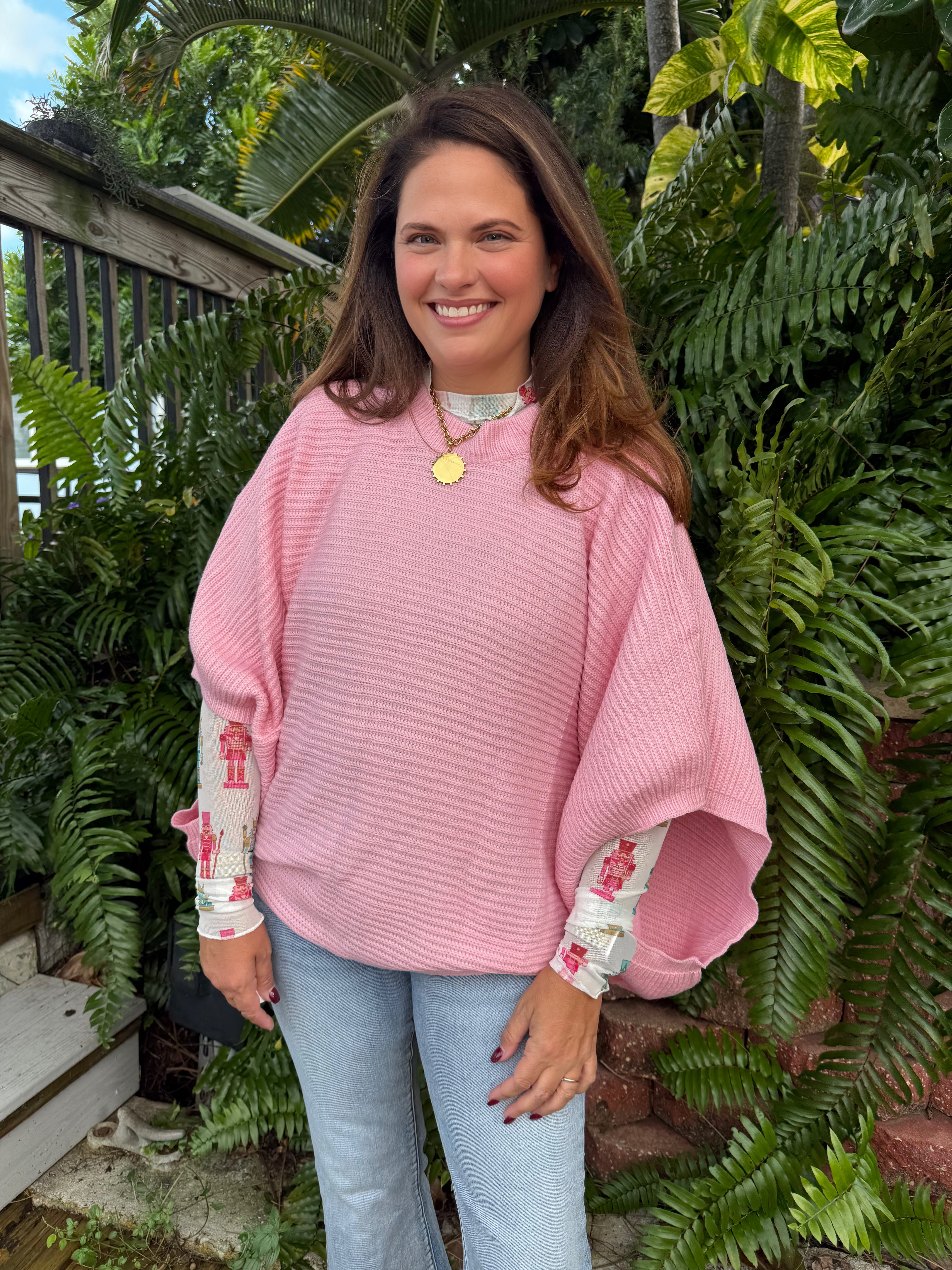 Meg Pullover Poncho by Blakeley - BFF Here