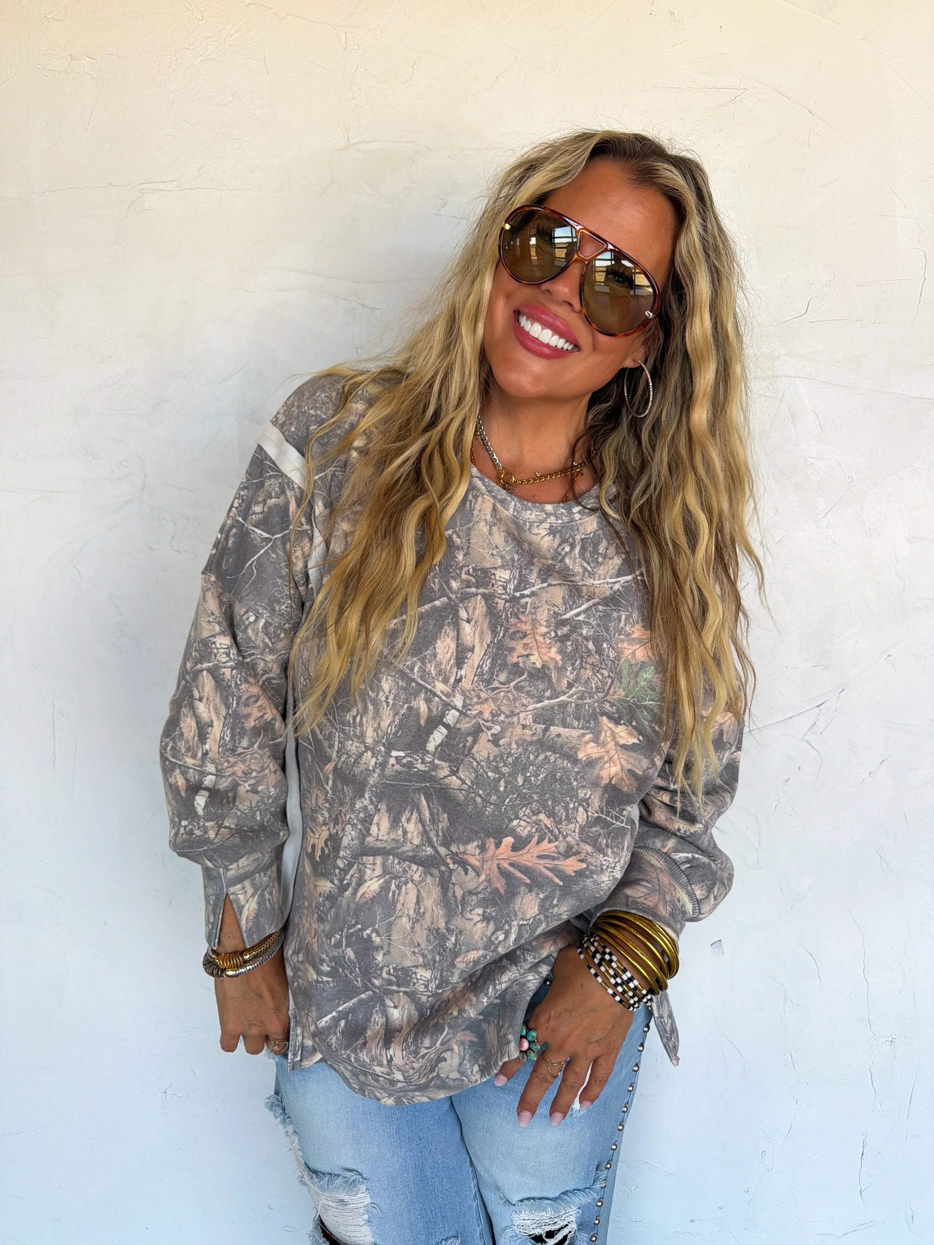 PREORDER: Wander Camo Classic Crew Pullover by Blakeley (ETA: November)