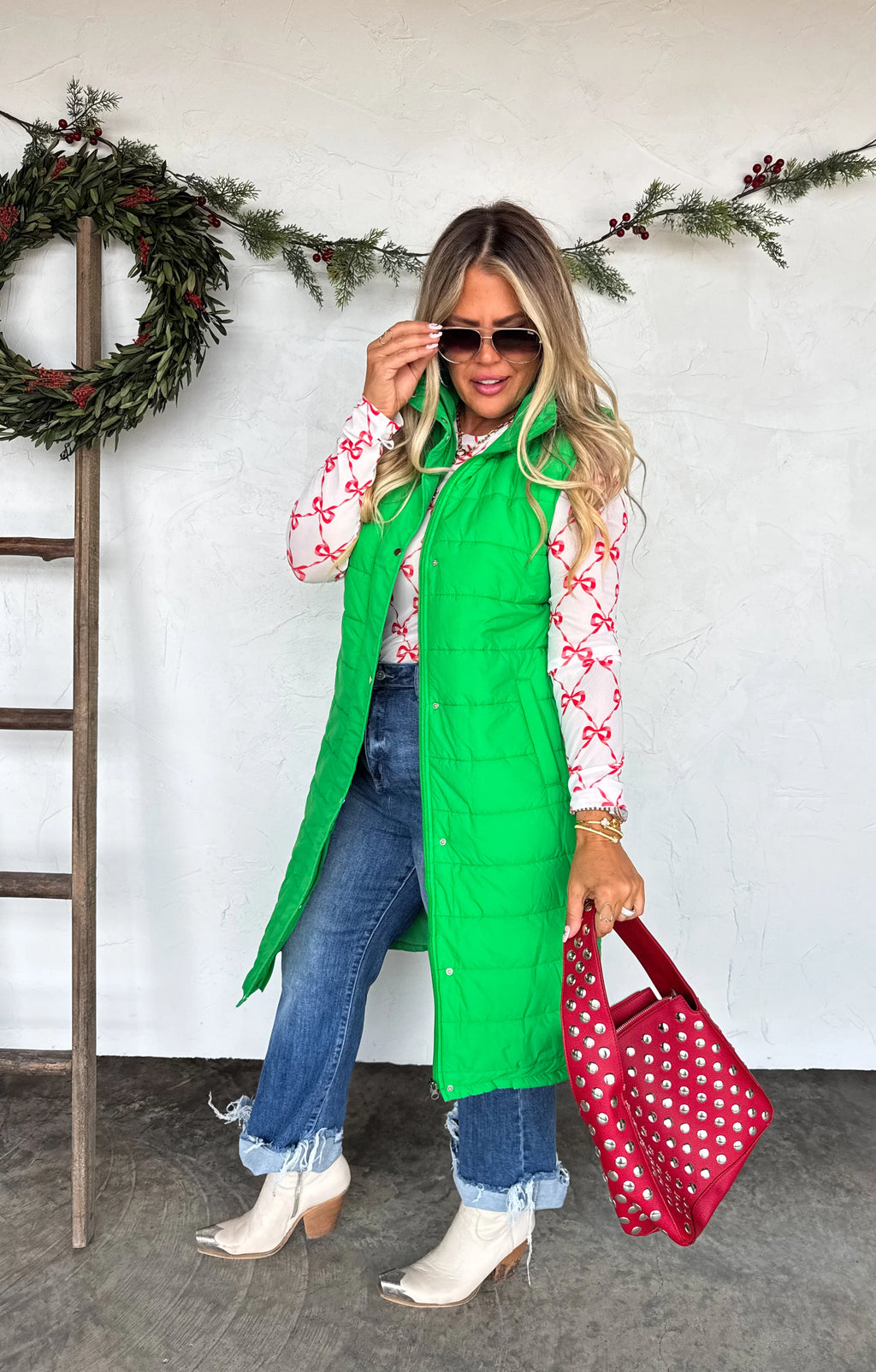 PREORDER: Kendall Long Puffer Vest by Blakeley (ETA: End of October) - BFF Here