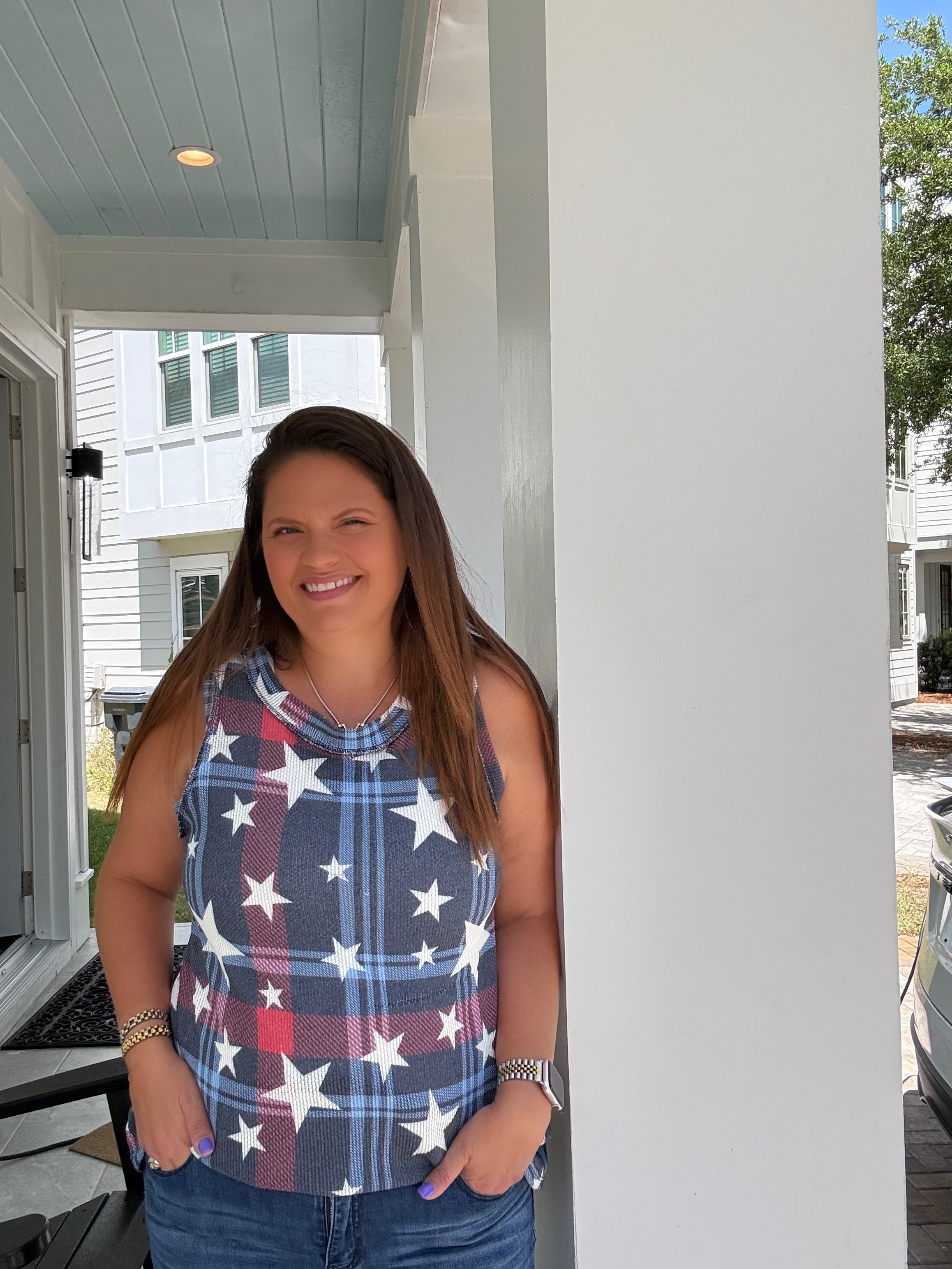 Plaid Star Top by HeimishUSA (ARRAY) — Ships 2-3 weeks - BFF Here