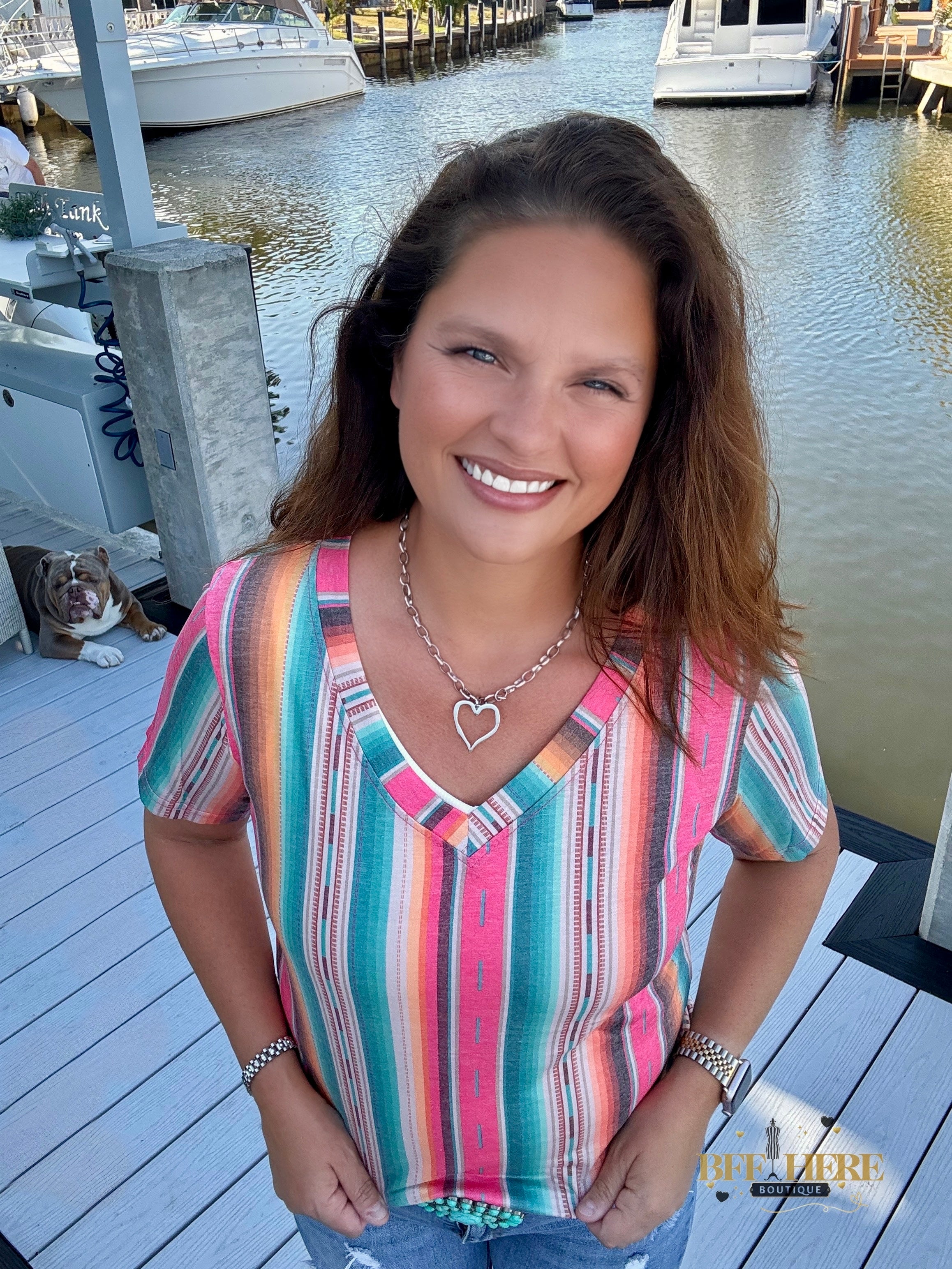 Summer Serape Top by Sterling Kreek - BFF Here