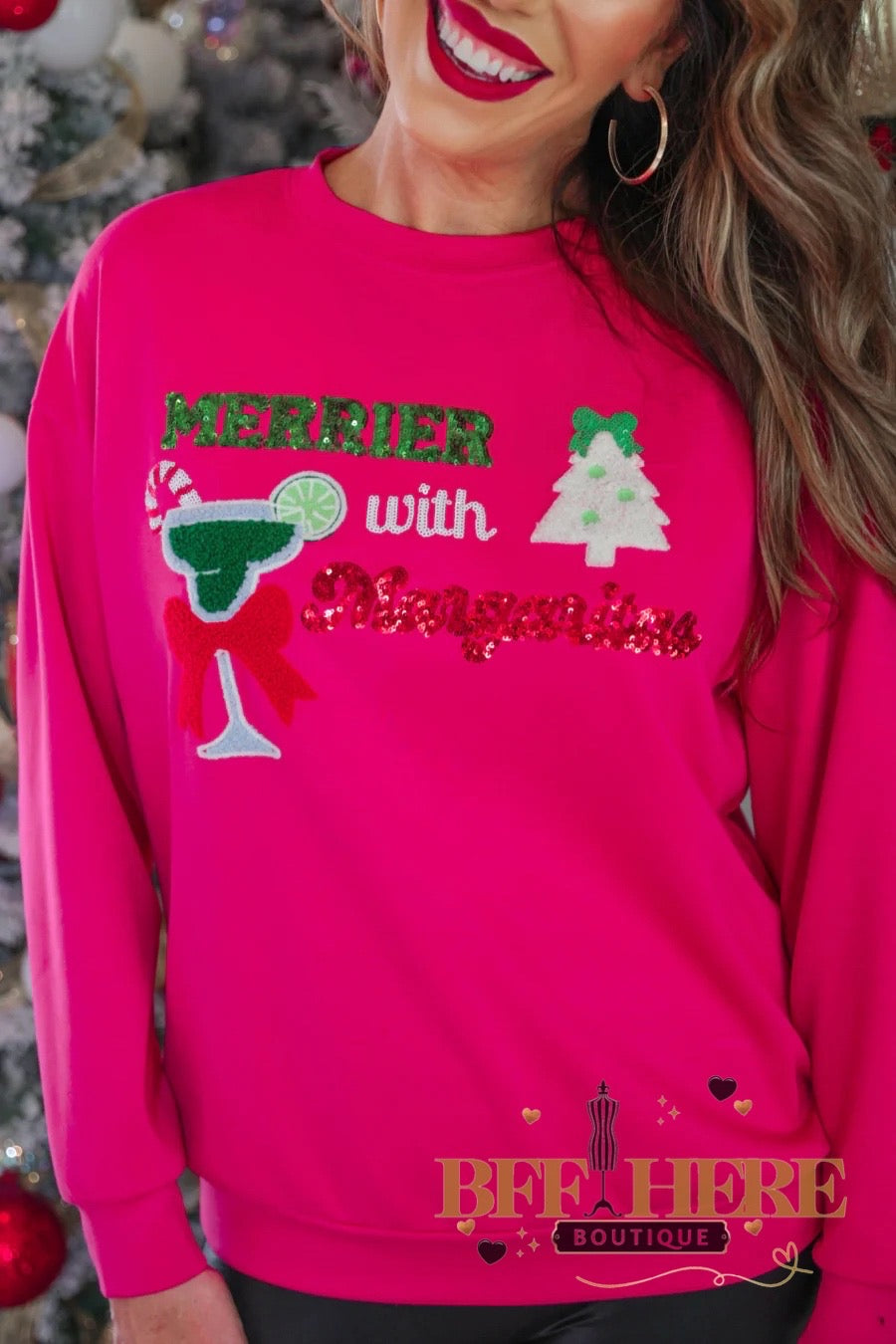 Merrier with Margaritas Pullover by Jess Lea - BFF Here