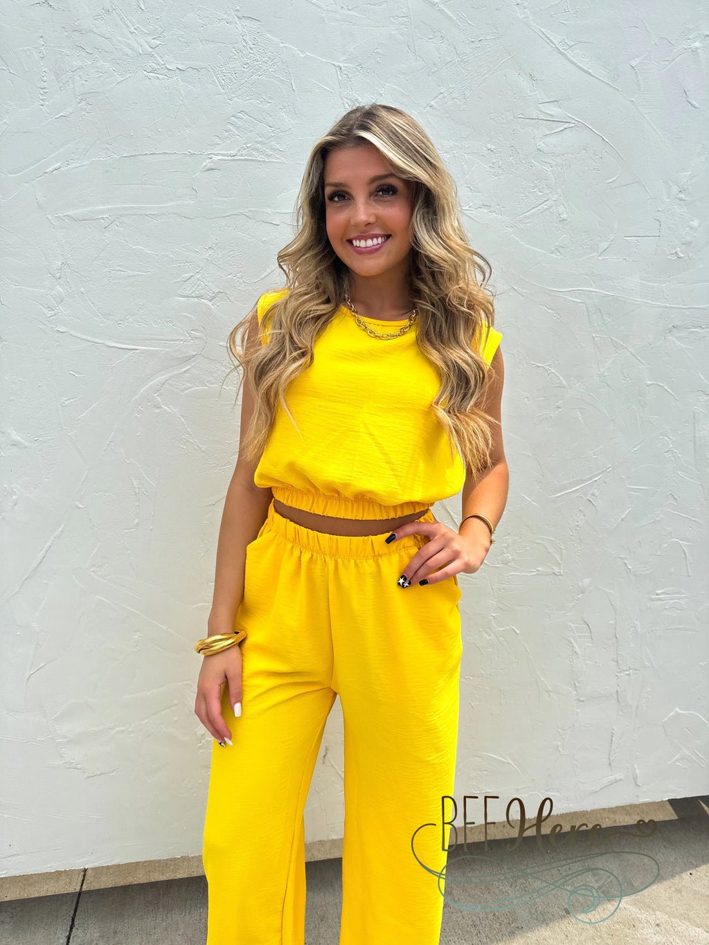 Jessica Pant Set by Blakeley / Choice of Color - BFF Here