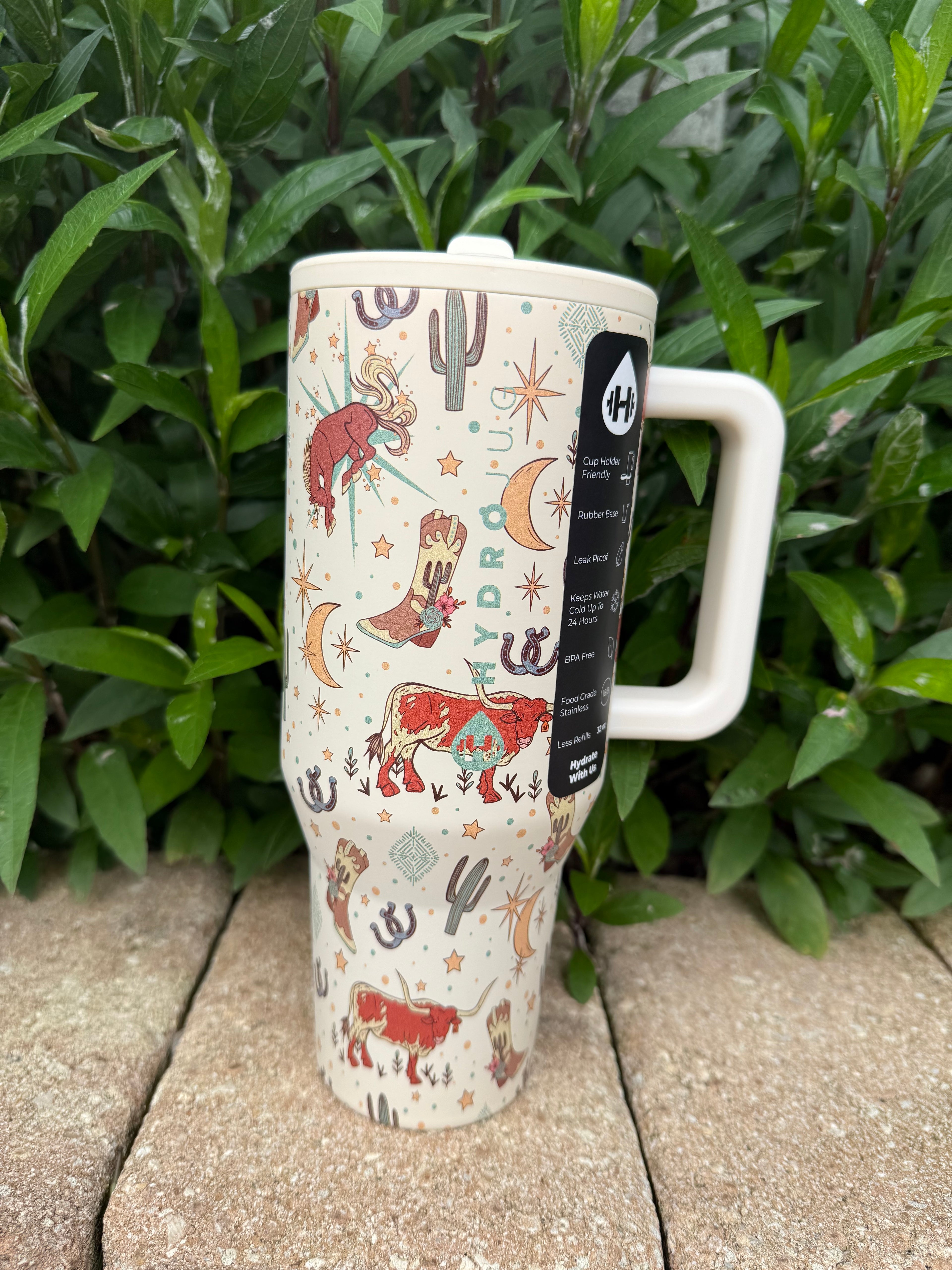 HydroJug Traveler - 32 oz. /  Rodeo - BFF Here