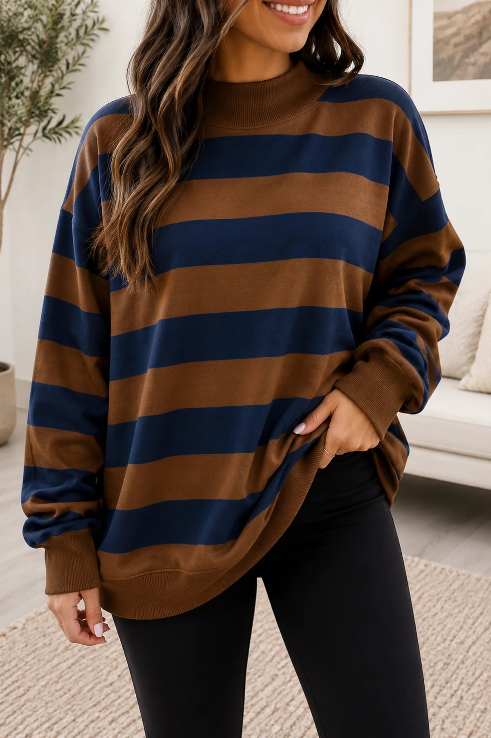 PREORDER: Color Me Coastal Stripe Pullover (ETA: September)