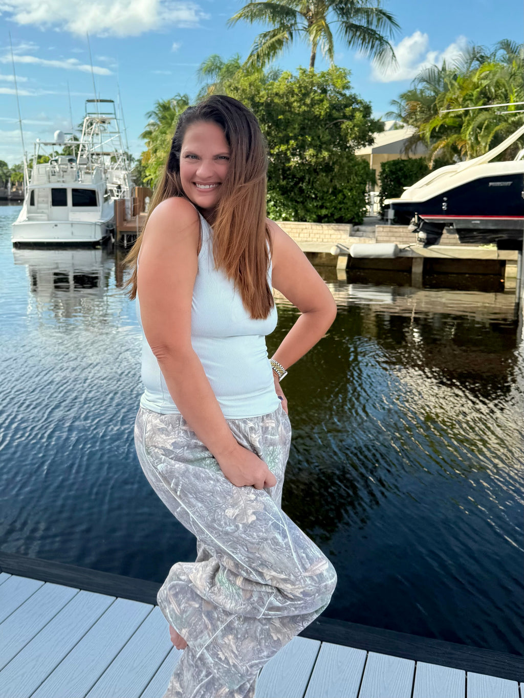 Drift Away Joggers by Blakeley / Camo - BFF Here