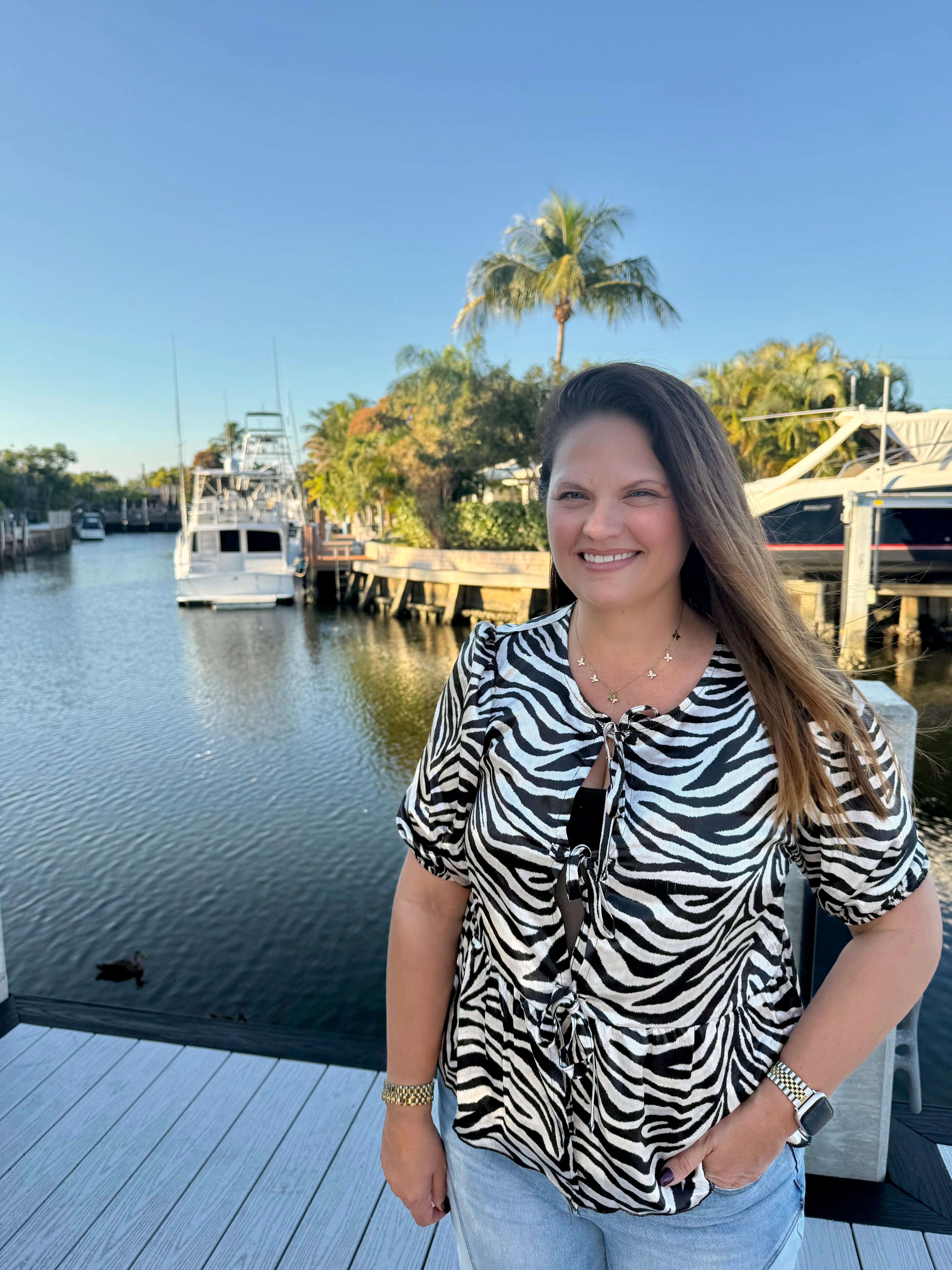 Cowgirl Safari Tie Top by Sterling Kreek - BFF Here