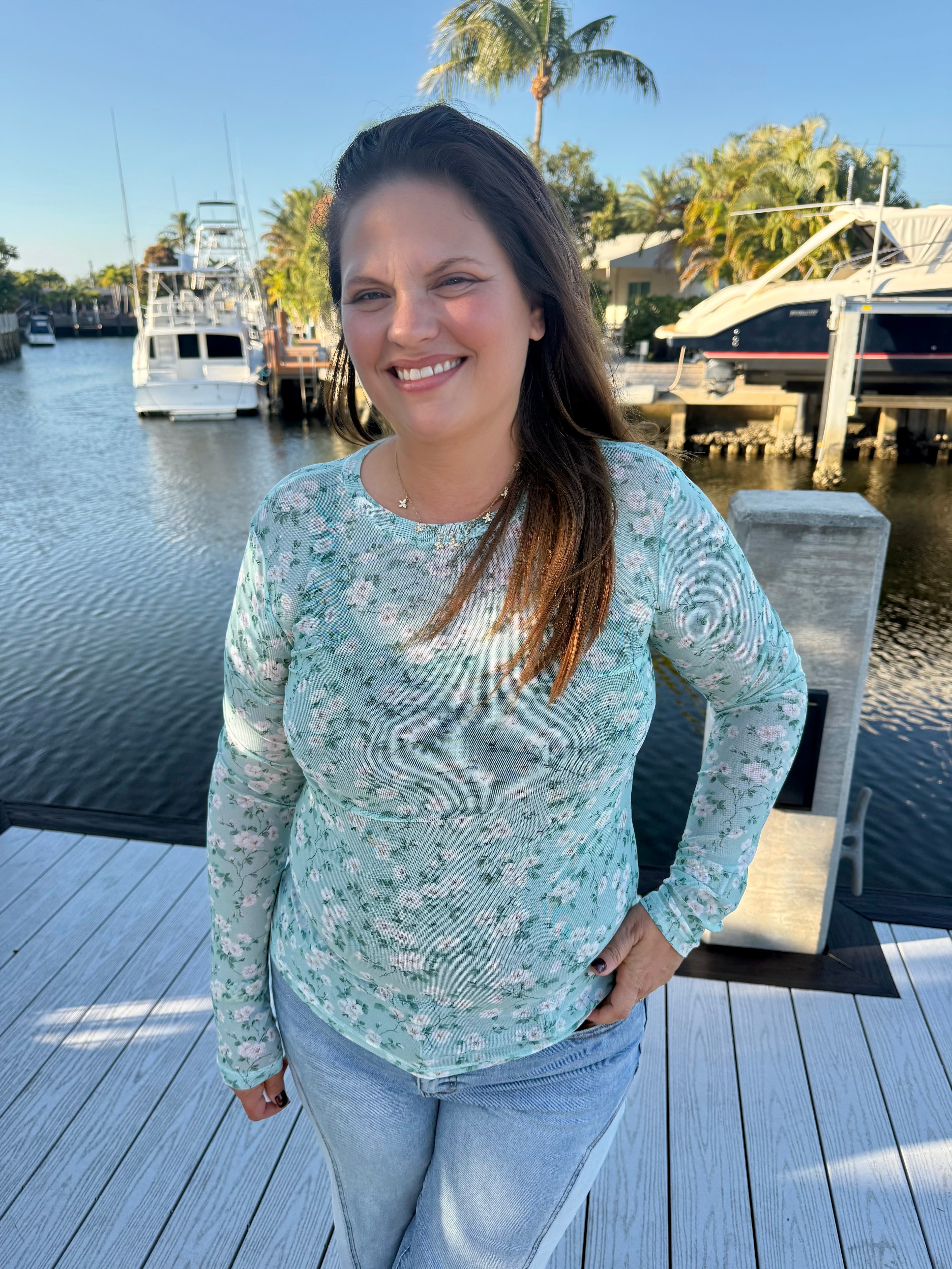 Spring Dress It Up Mesh Top by Blakeley - BFF Here