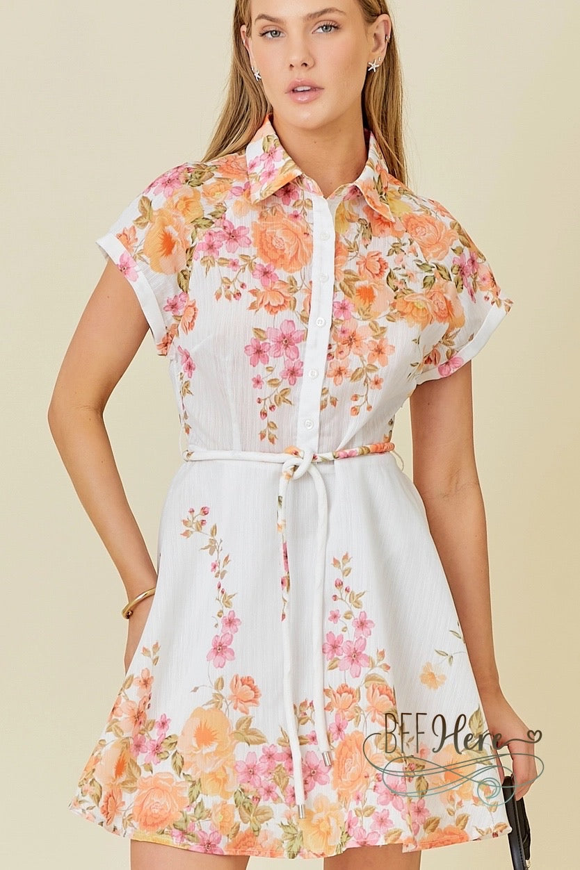 Blossom Breeze Floral Dress - BFF Here