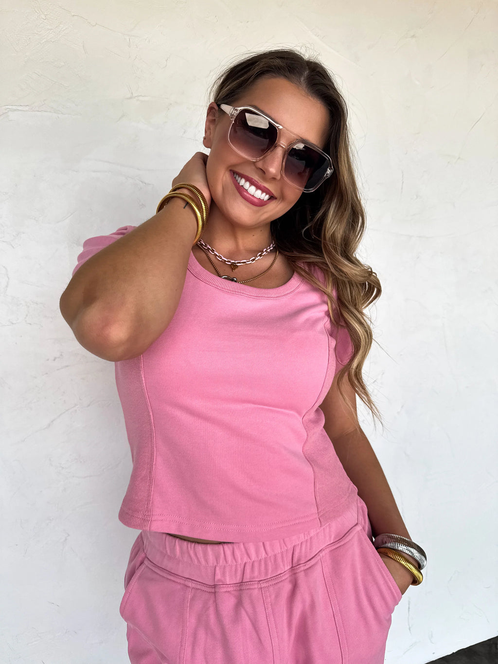 Stay In Crop Set by Blakeley - BFF Here