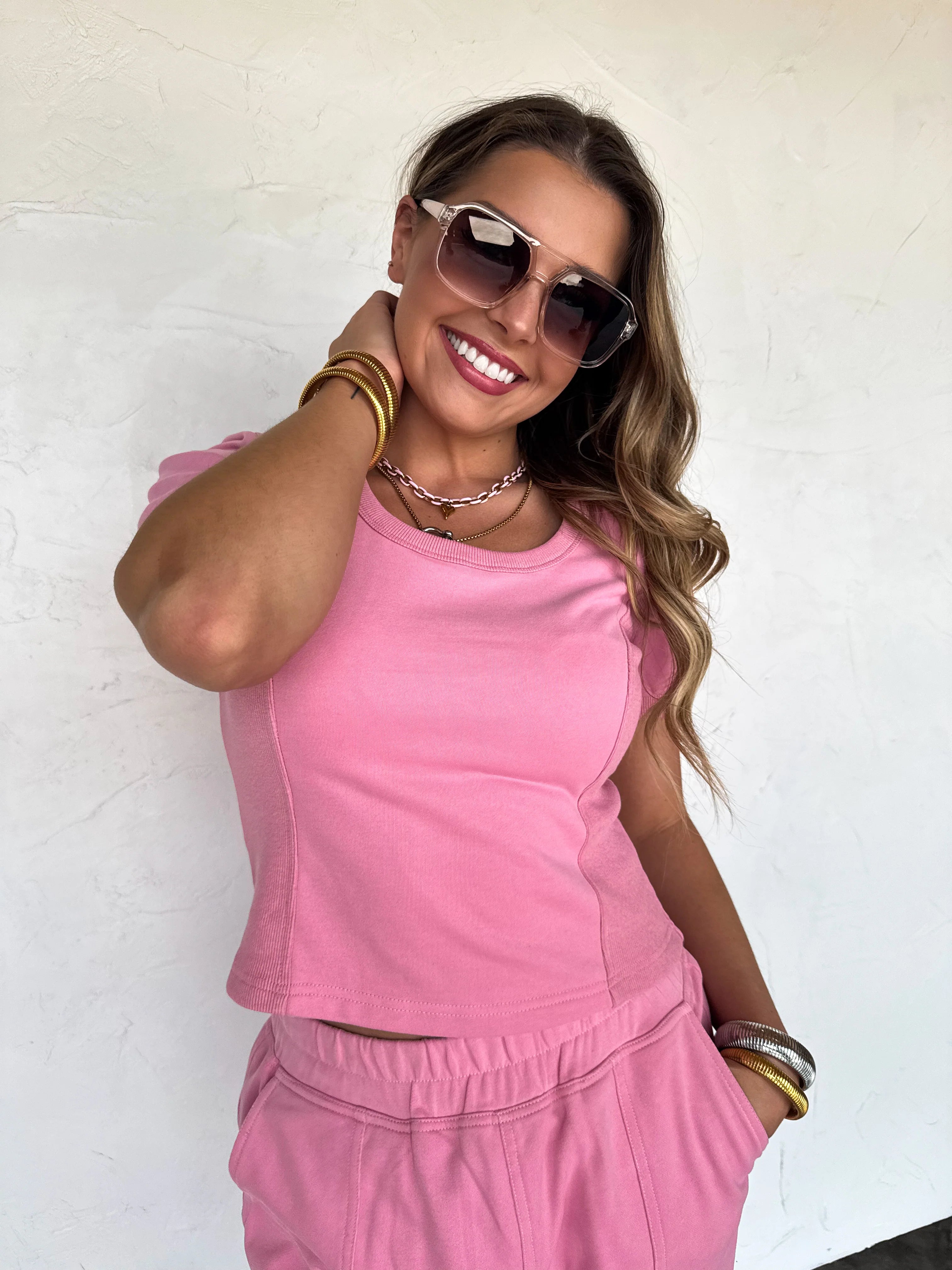 Stay In Crop Set by Blakeley - BFF Here