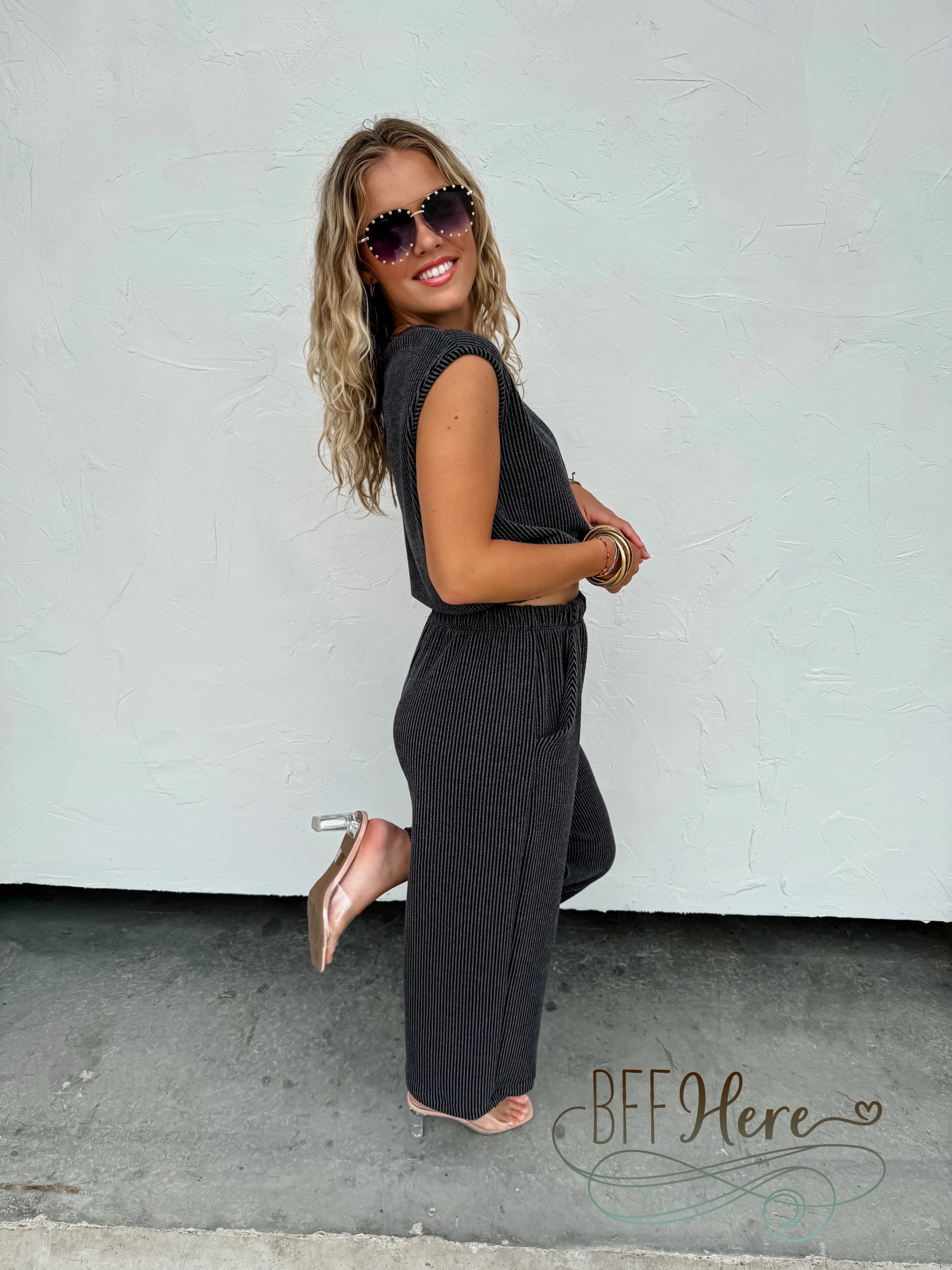 PREORDER: Maddie Crop Pant Set by Blakeley / Choice of Color (Ships Beginning of August) - BFF Here