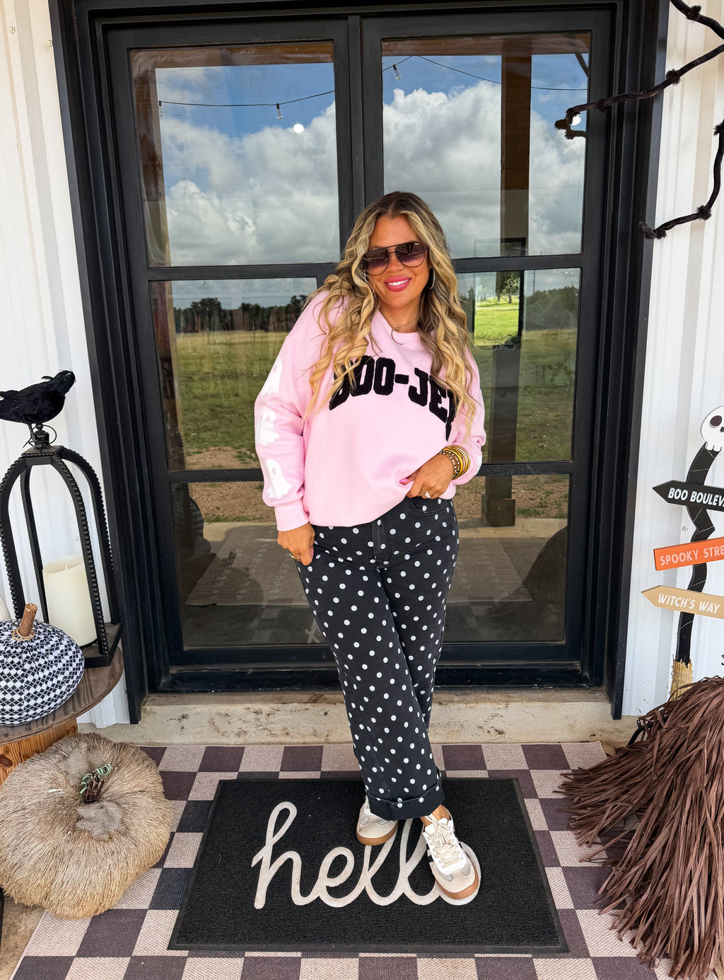 PREORDER: Hocus Pocus Dot Jeans by Blakeley (ETA September)