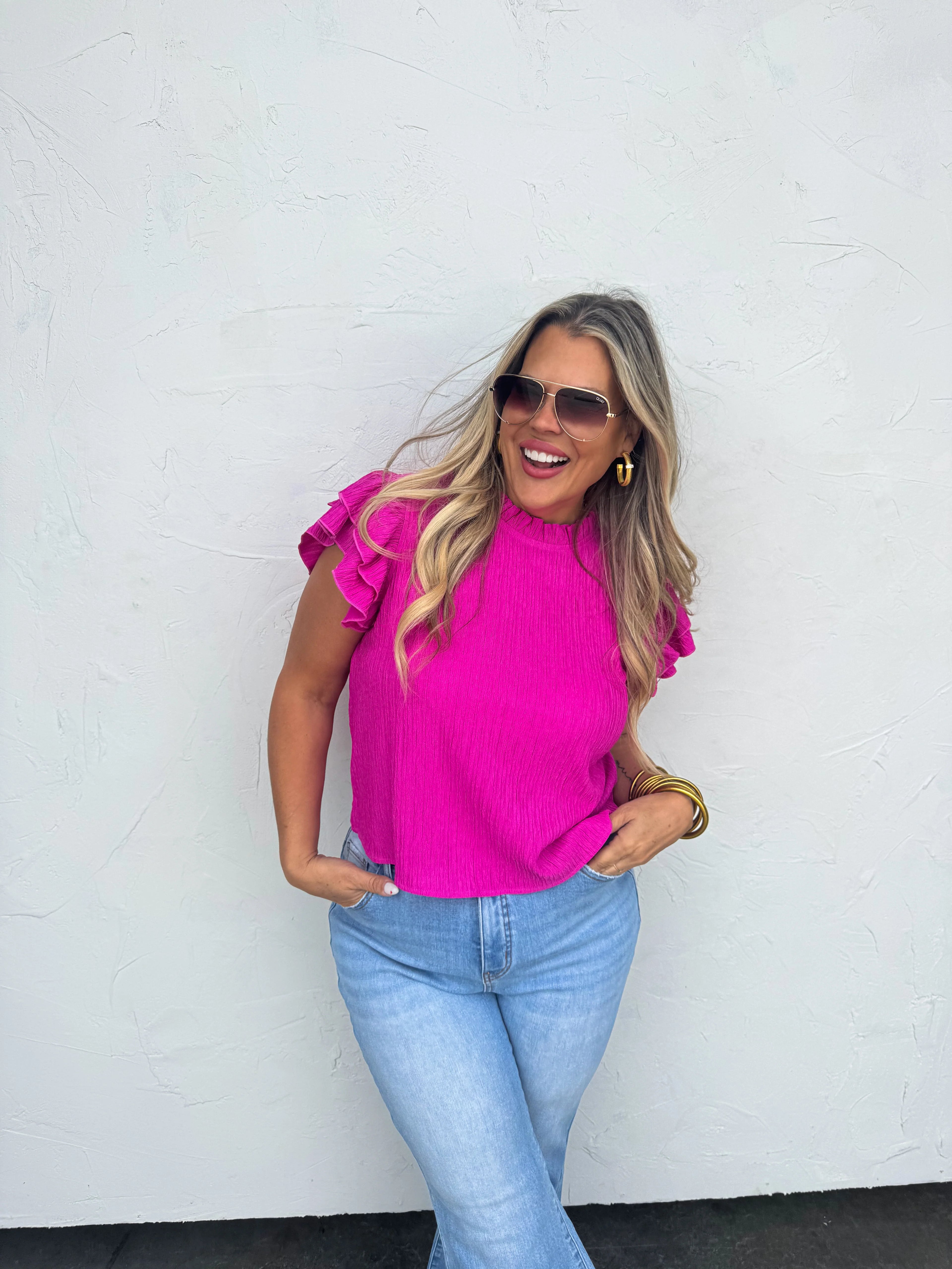 Cindi Flirty Top - BFF Here