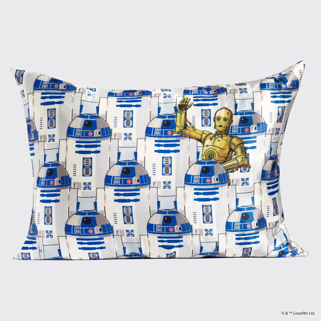Star Wars™ & Kitsch Satin Pillowcase in R2-D2 & C-3PO (Ships Mid December)
