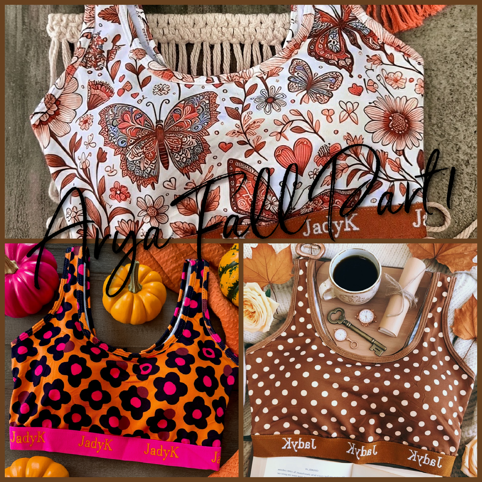 Arya Bralette Fall Print Collection Part 1 | JadyK - BFF Here