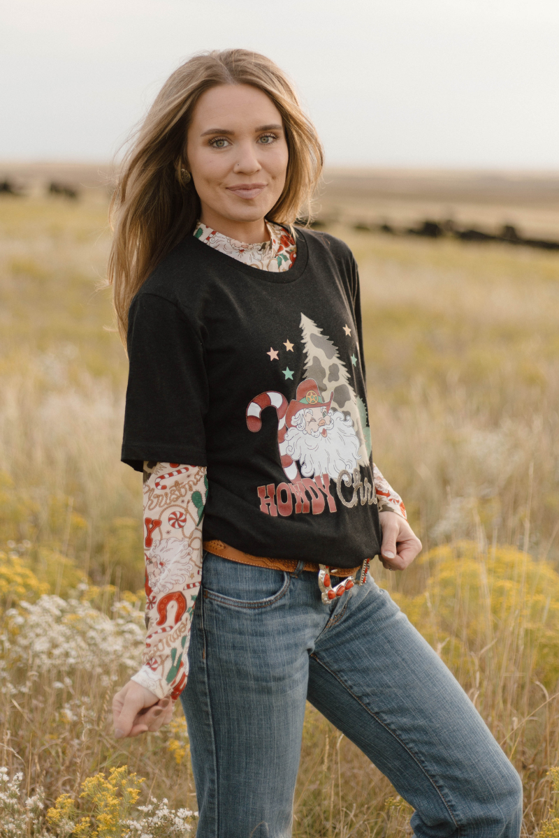 Howdy Santa Tee by Sterling Kreek - BFF Here