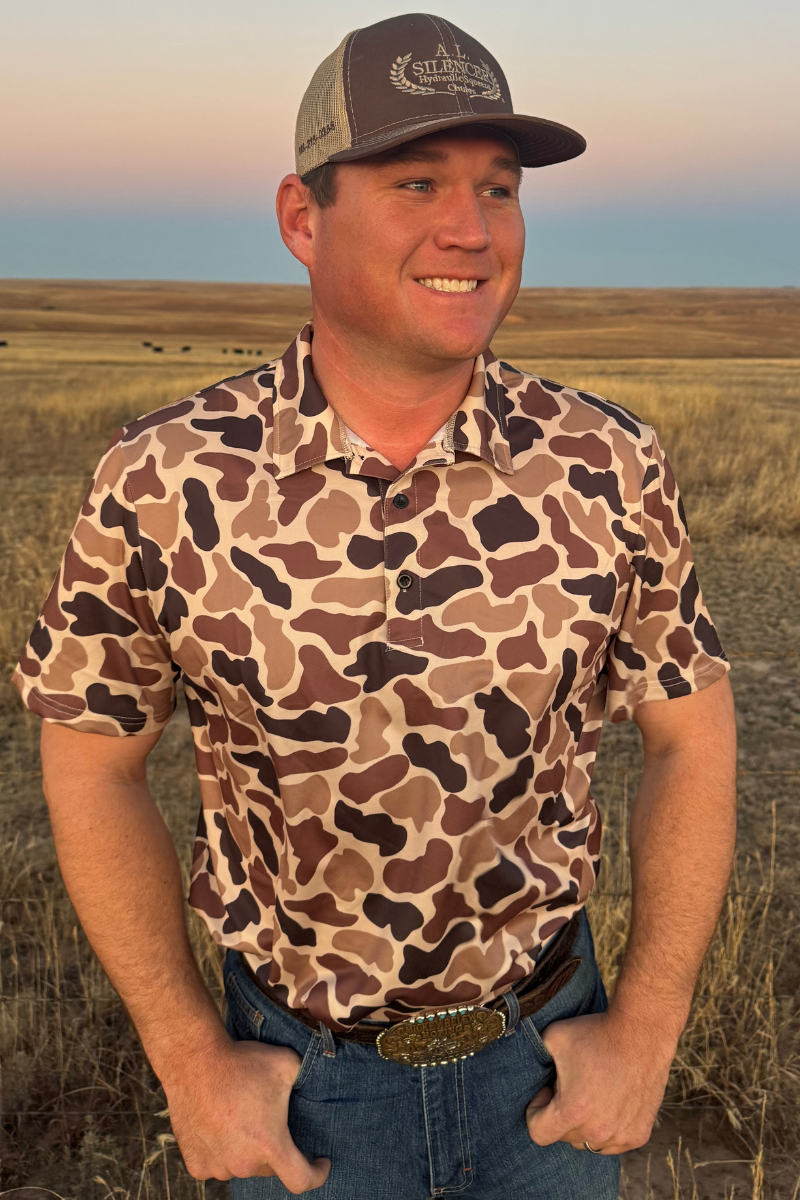 You Can't See Me Men's Polo By Sterling Kreek - BFF Here