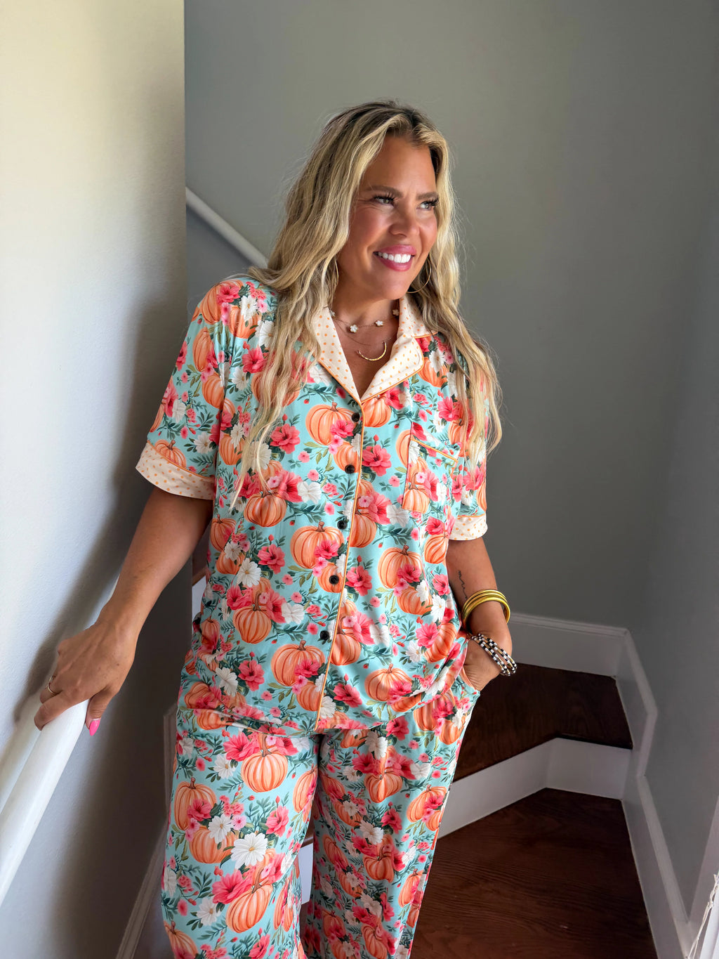 PREORDER: Home Gathering Luxe PJ Set by Blakeley (ETA: October)