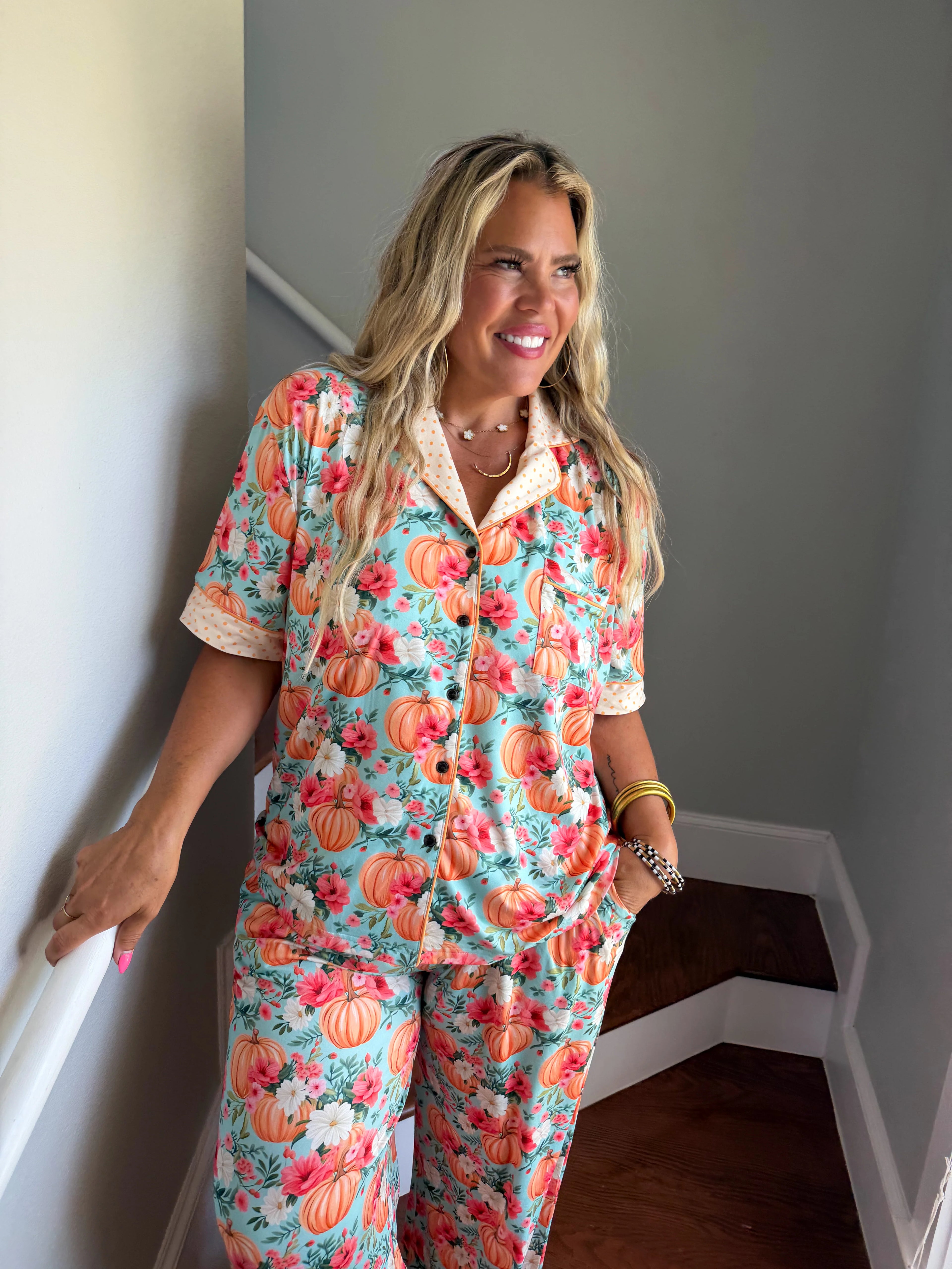 PREORDER: Home Gathering Luxe PJ Set by Blakeley (ETA: October)
