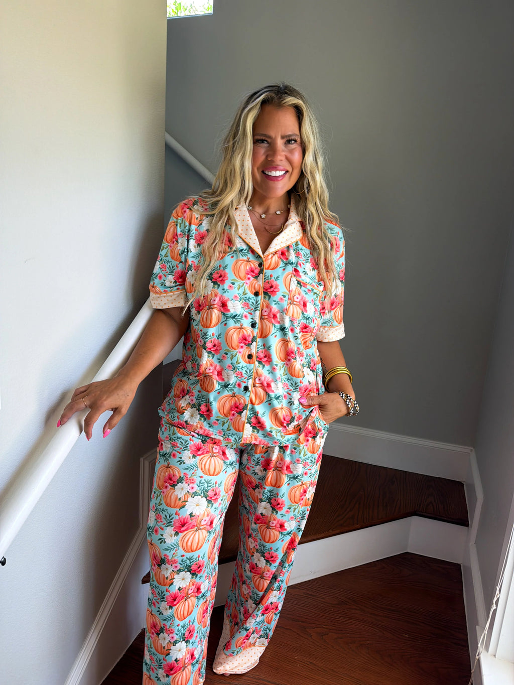 PREORDER: Home Gathering Luxe PJ Set by Blakeley (ETA: October)