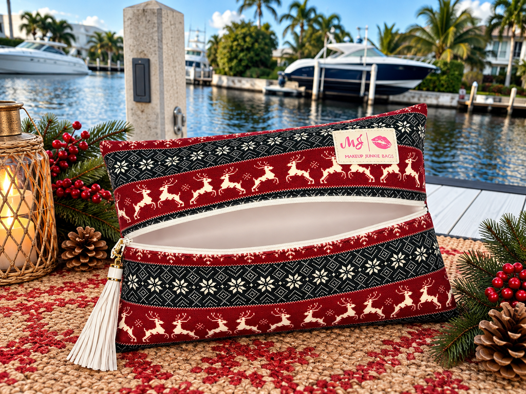 PREORDER: Christmas at the Lodge by Makeup Junkie Bags (ETA: 4-6 weeks)