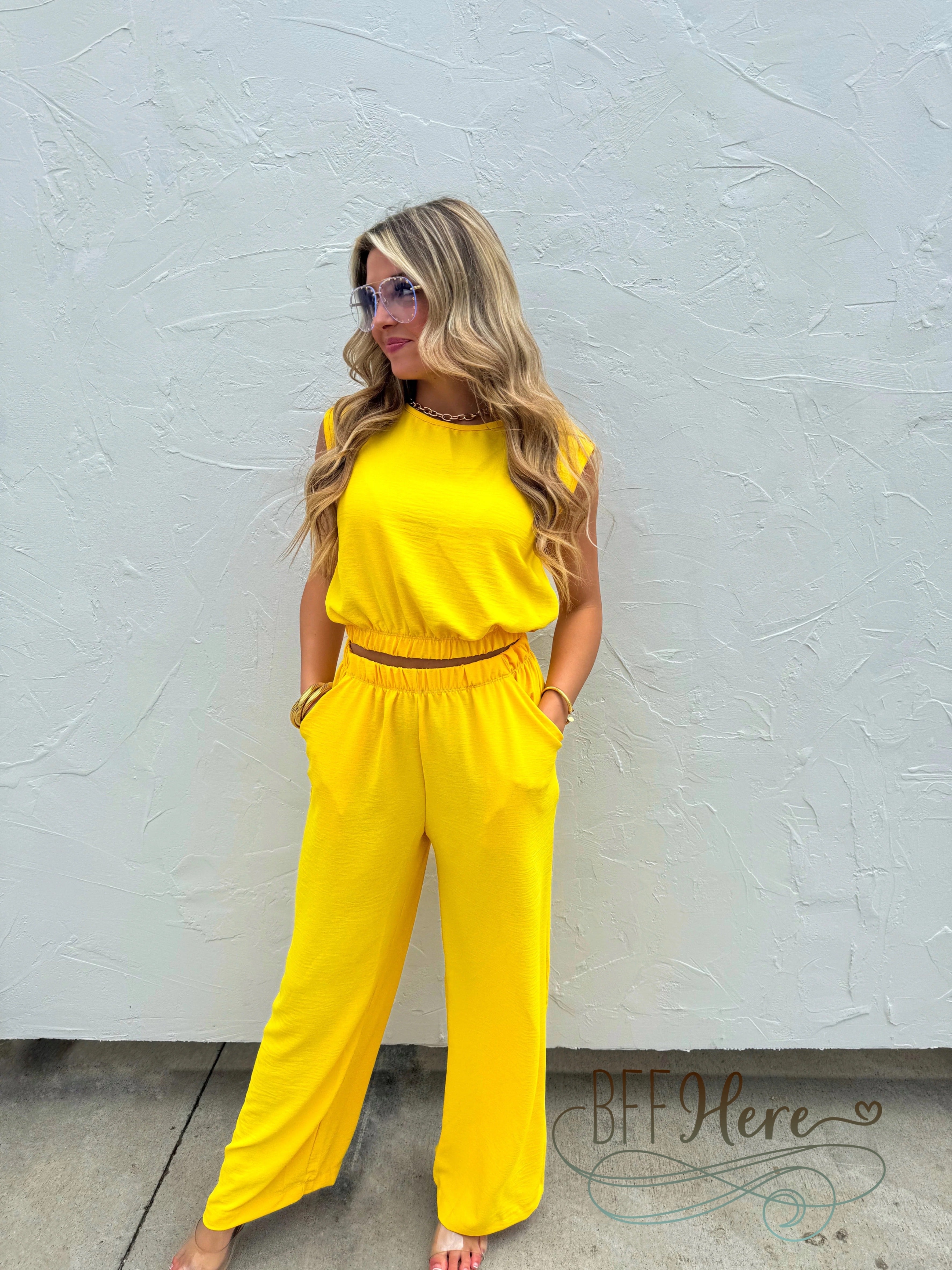 Jessica Pant Set by Blakeley / Choice of Color - BFF Here