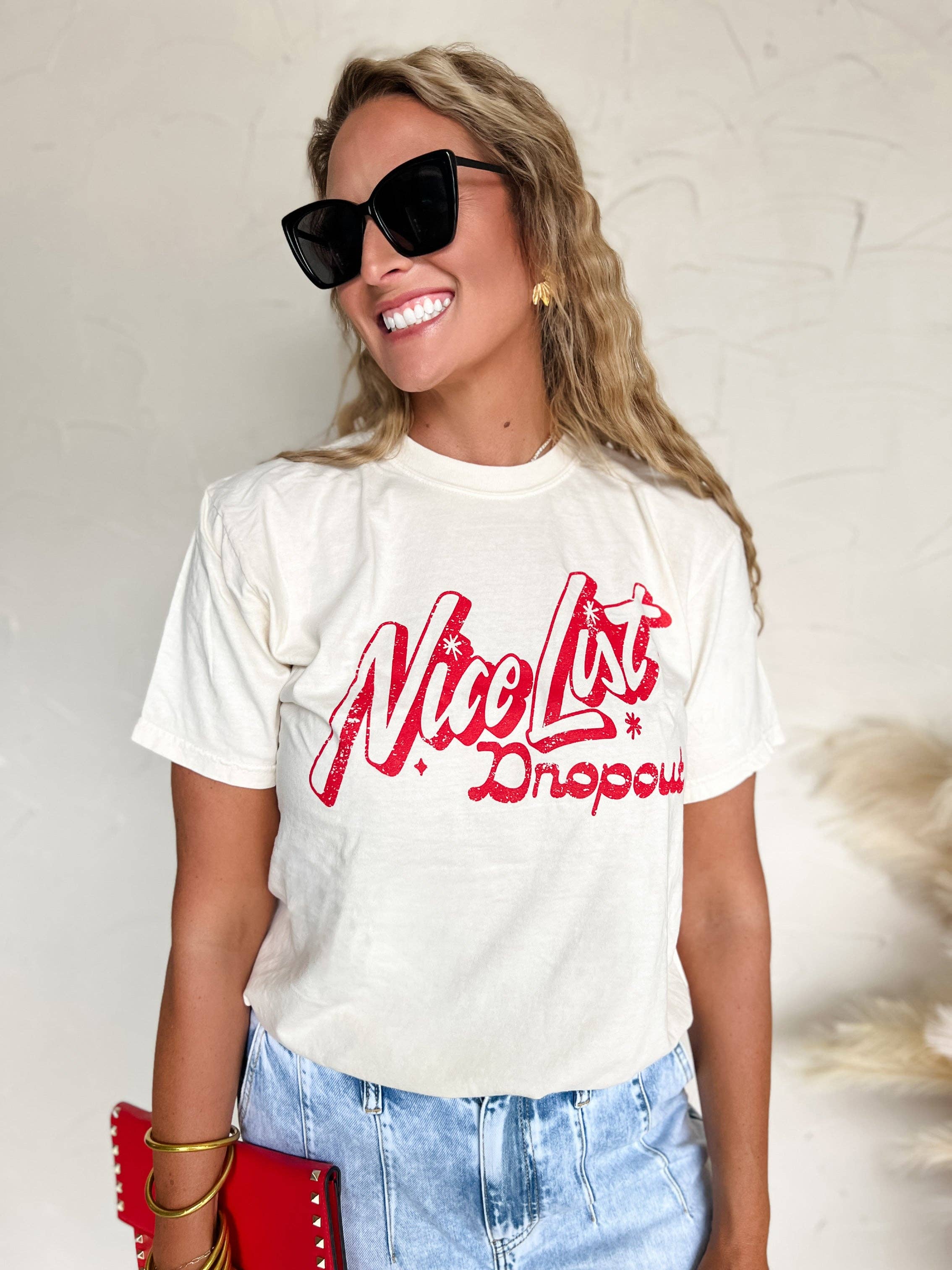 Nice List Dropout Tee - BFF Here