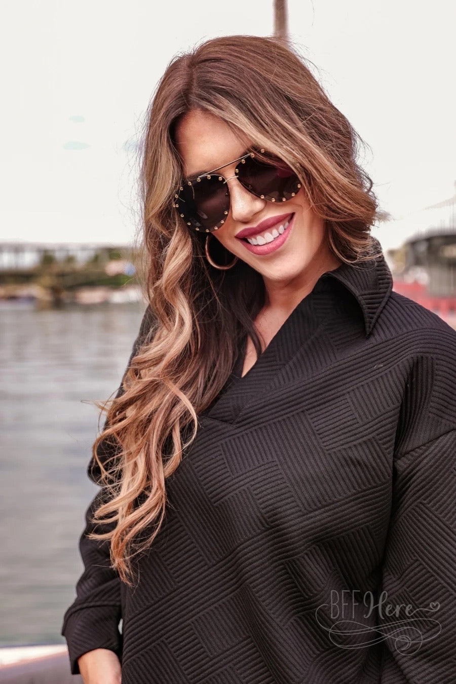 Jonah Textured Top - BFF Here