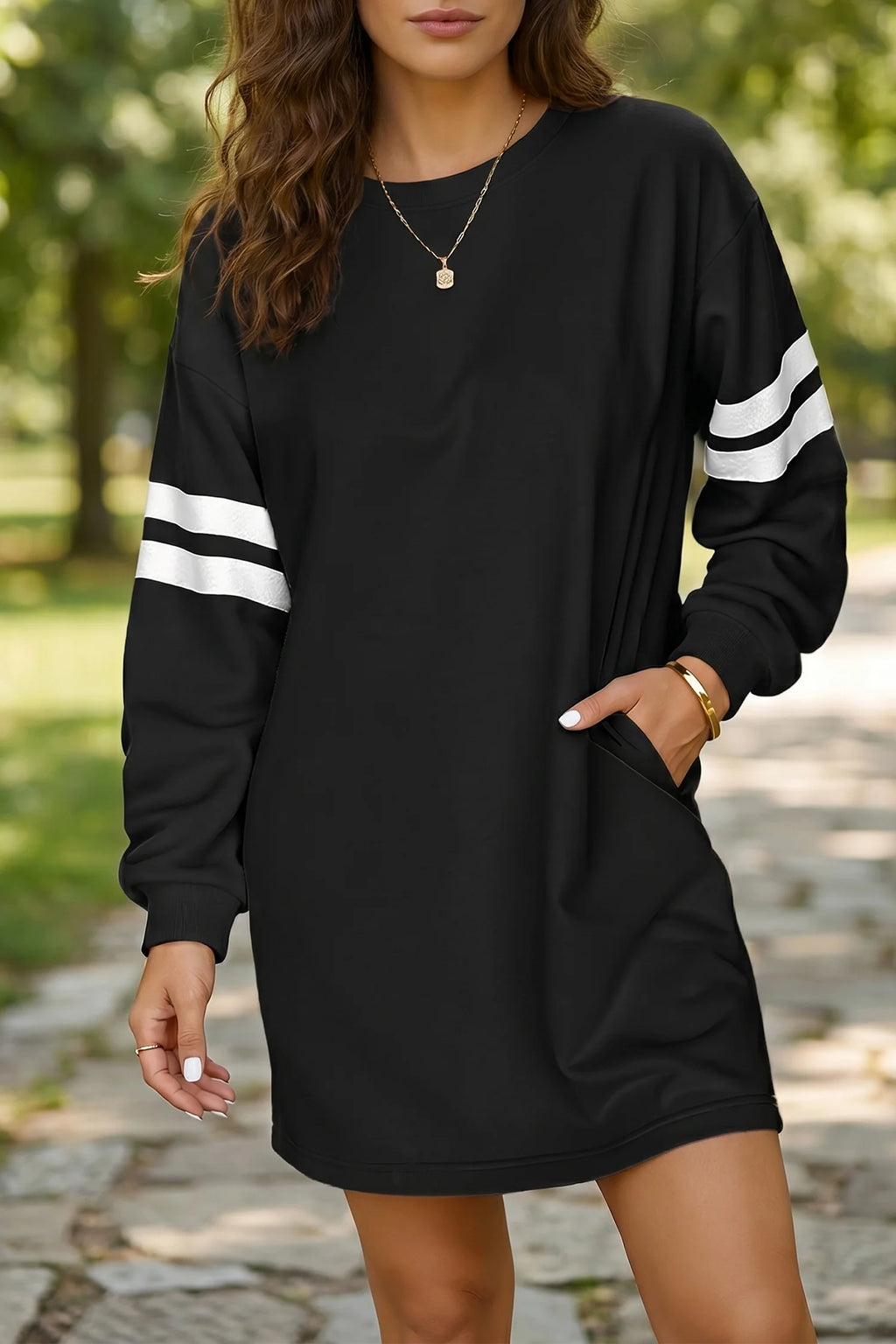 PREORDER: Weekend Varsity Pocket Dress (ETA: August)