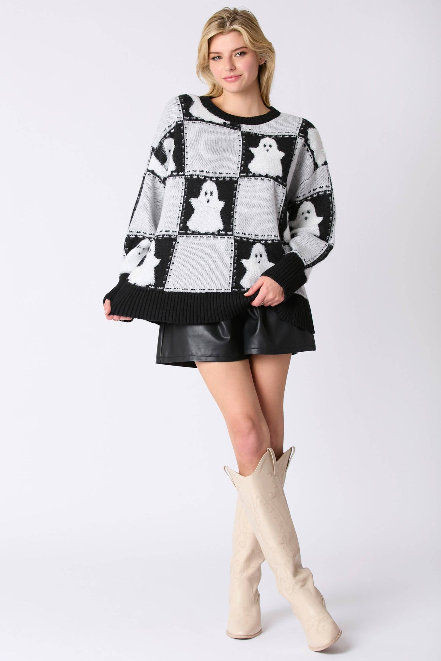 Frightfully Fun Ghost Sweater - BFF Here