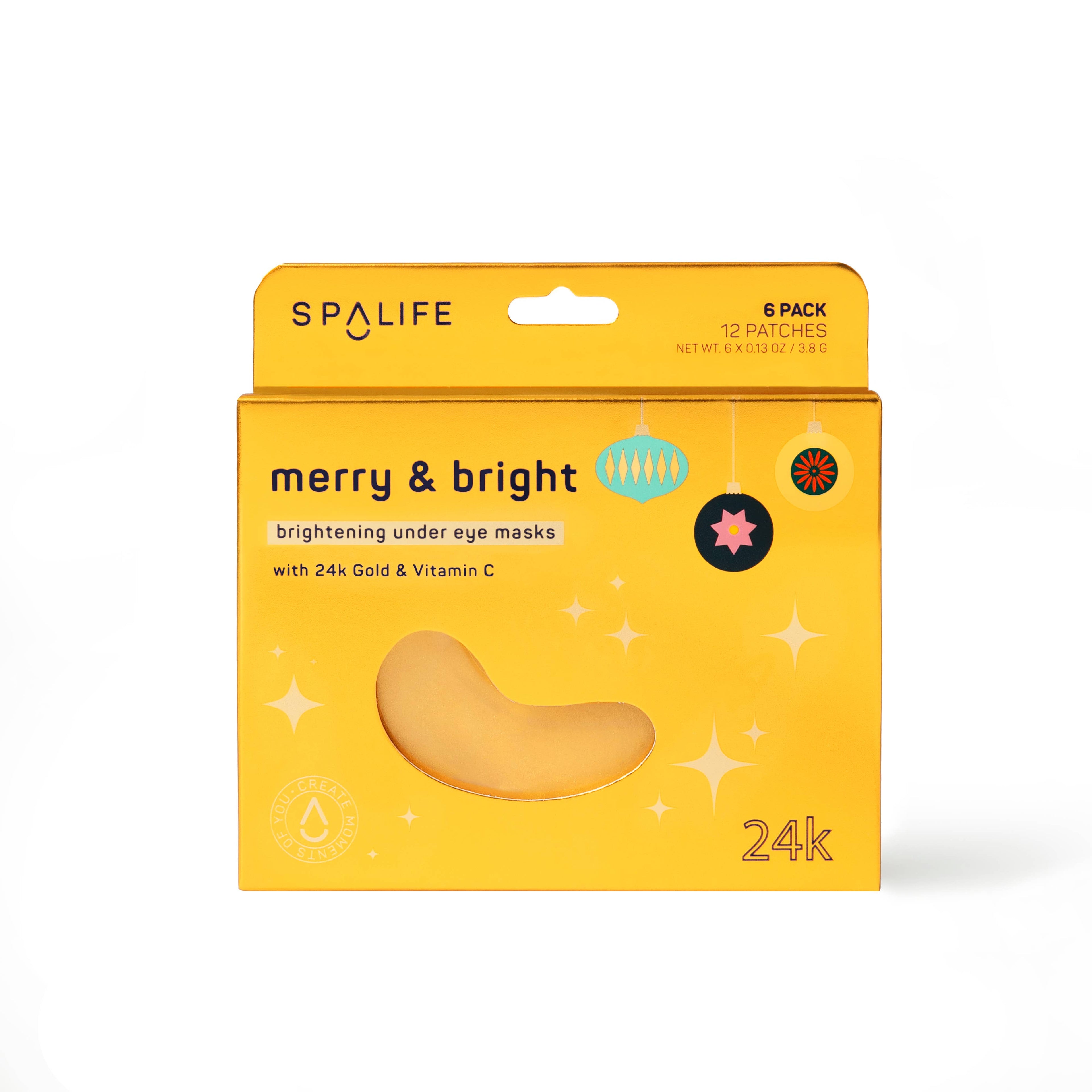 Merry & Bright Smoothing Undereye Masks - 6 Pairs - BFF Here