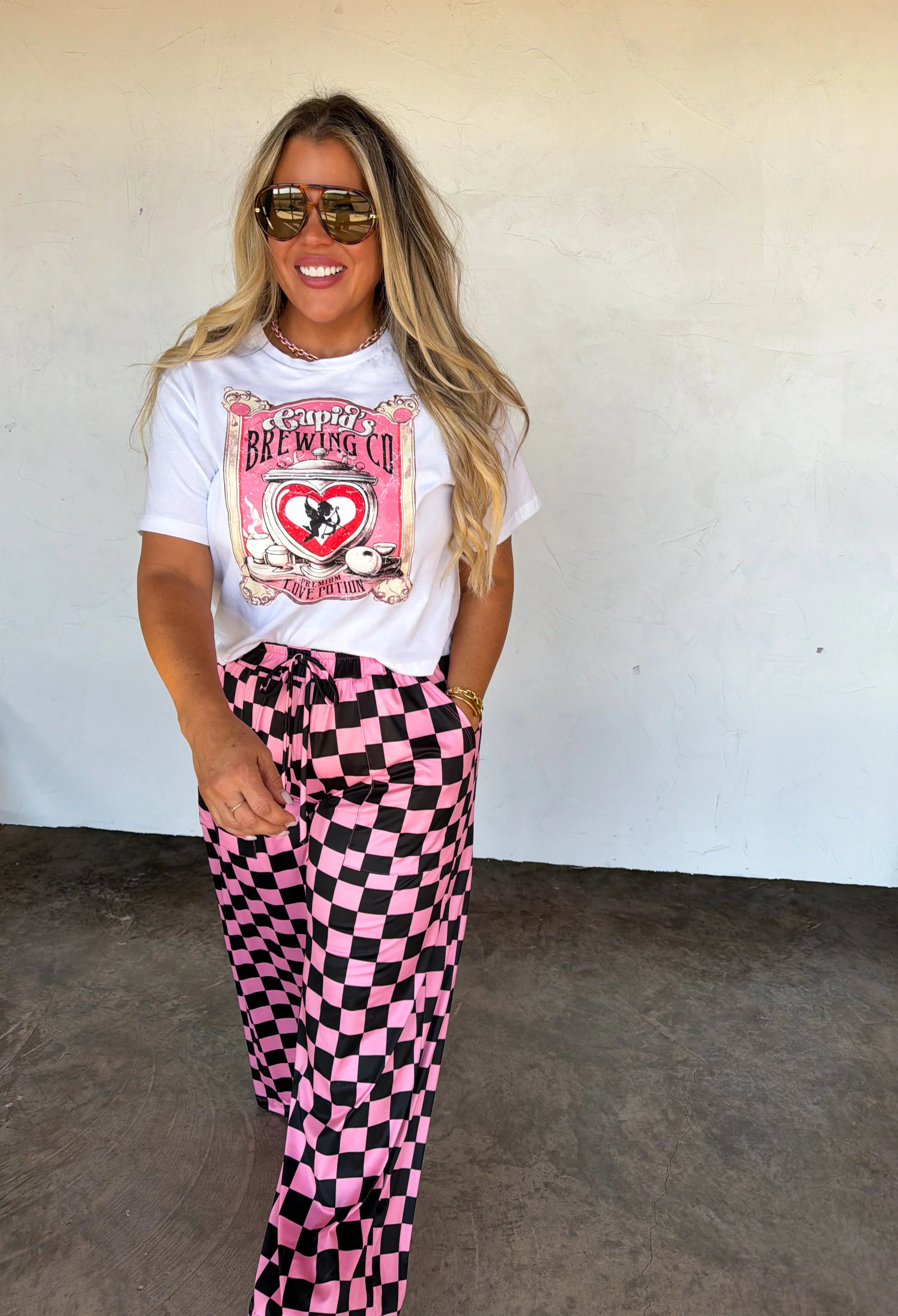 PREORDER: Haddie Valentines Wide Leg Pants by Blakeley (ETA January)