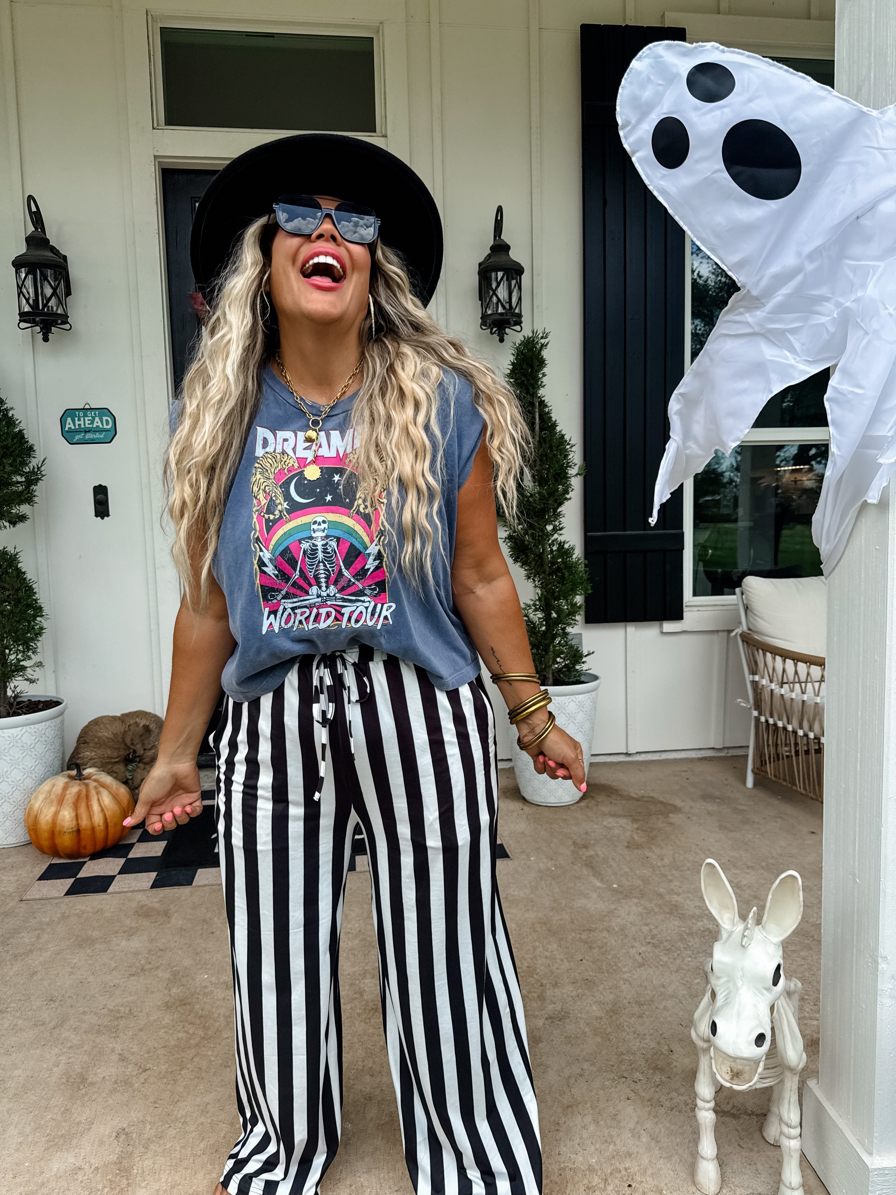 PREORDER- Vertical Stripe Pants by Blakeley (ETA: Mid September) - BFF Here