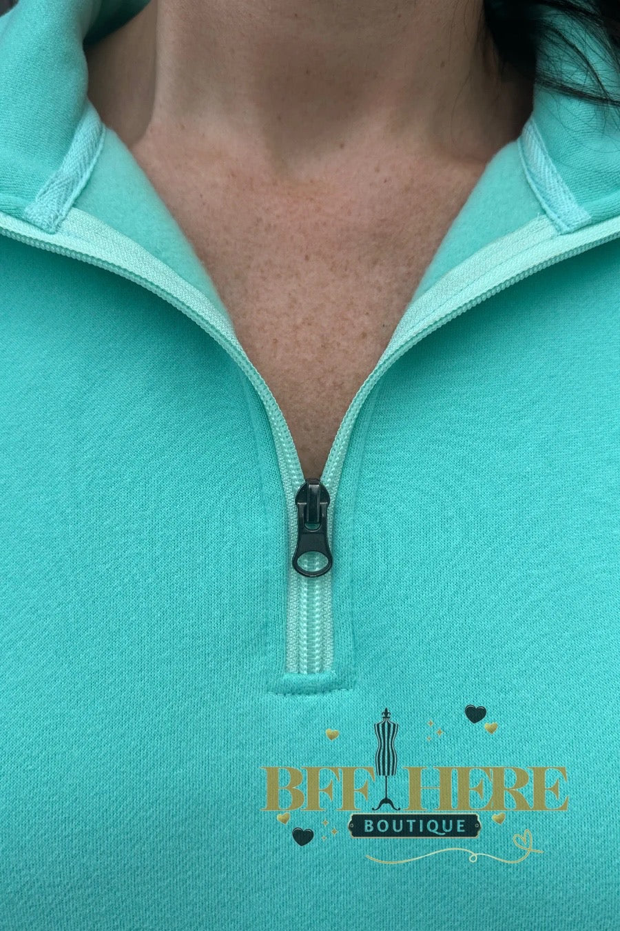 McKenna Pullover - Turquoise by Jess Lea - BFF Here