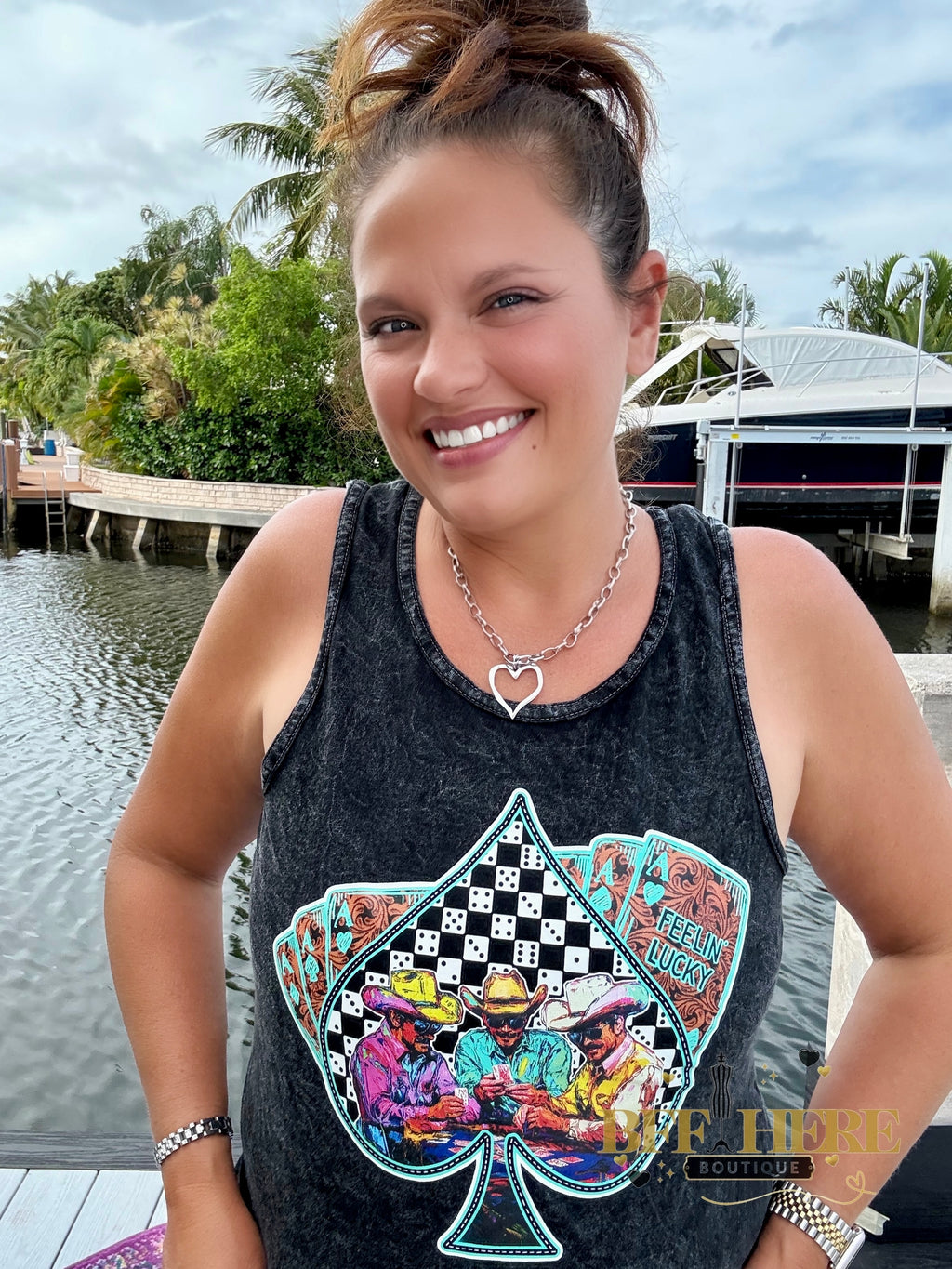 Feelin' Lucky Tank by Sterling Kreek - BFF Here