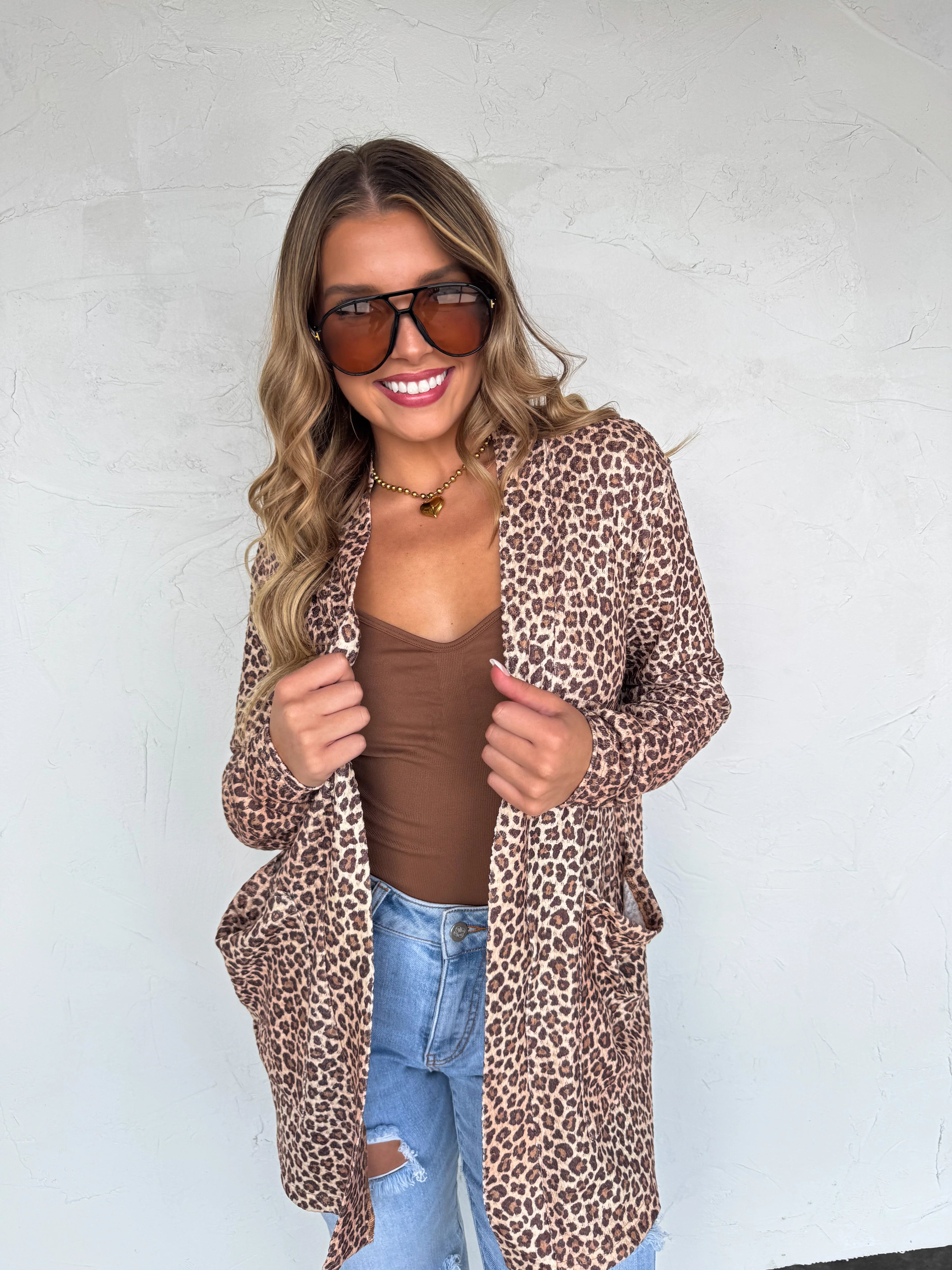 PREORDER: Lola Cardigan by Blakeley / Camo or Leopard (ETA: Beginning of October) - BFF Here