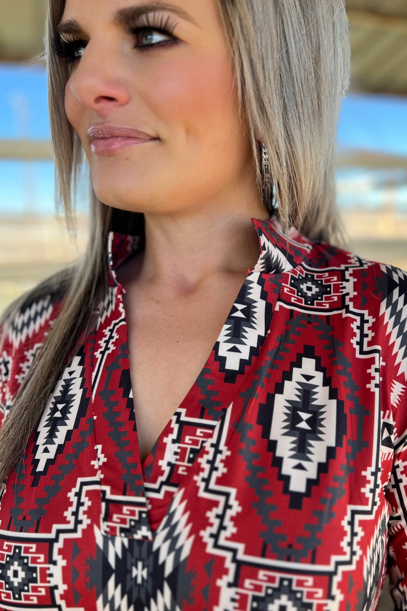 Canyon Sunset Top by Sterling Kreek - BFF Here