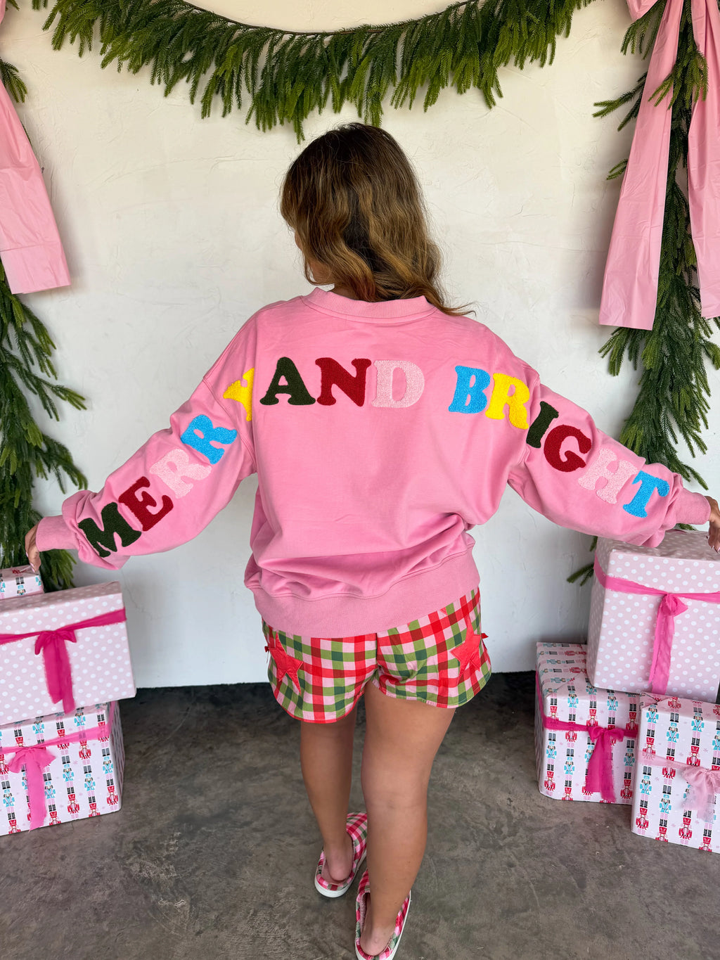 PREORDER: Merry Message Sweatshirt by Blakeley (ETA: October)