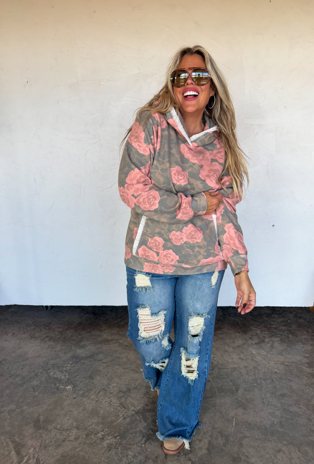 PREORDER: Vintage Rose Hoodie by Blakeley (ETA: December)