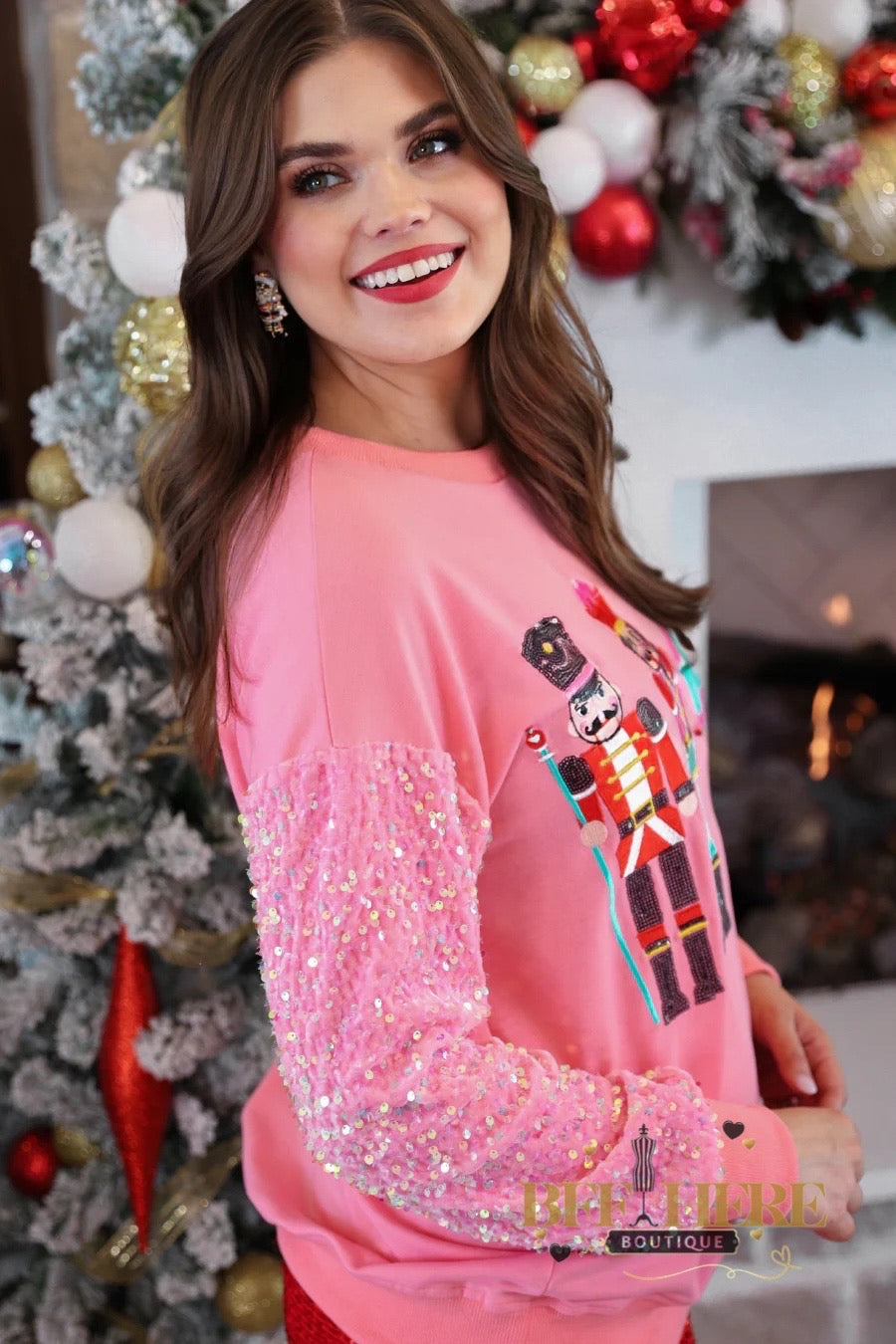 Season To Sparkle Sequin Top by Jess Lea - BFF Here