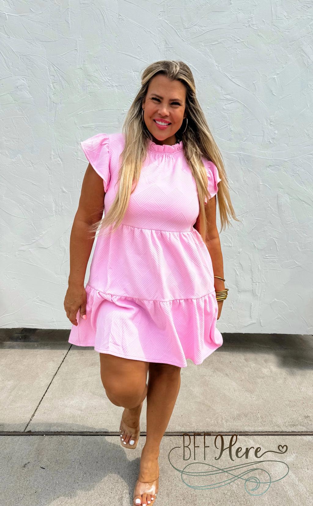 Love Me More Dress / Choice of Color - BFF Here