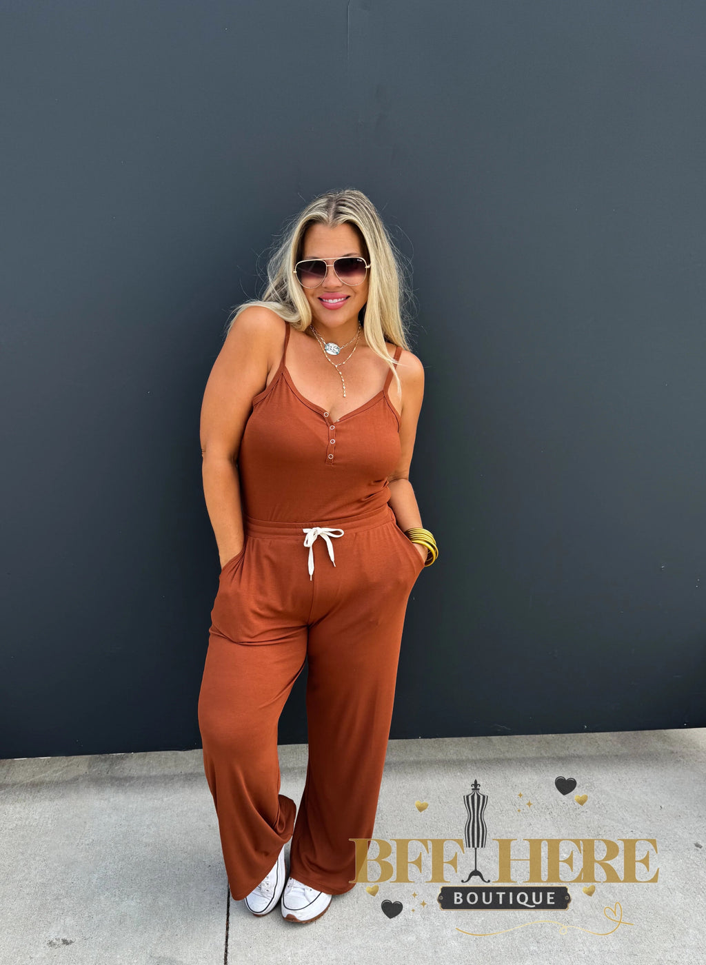 Soft Landing Romper & Cardigan Set by Blakeley - BFF Here