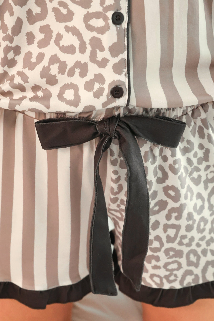PREORDER: Bella Leopard  Ruffle Pajama Set by Jess Lea (Array) ETA: March - BFF Here