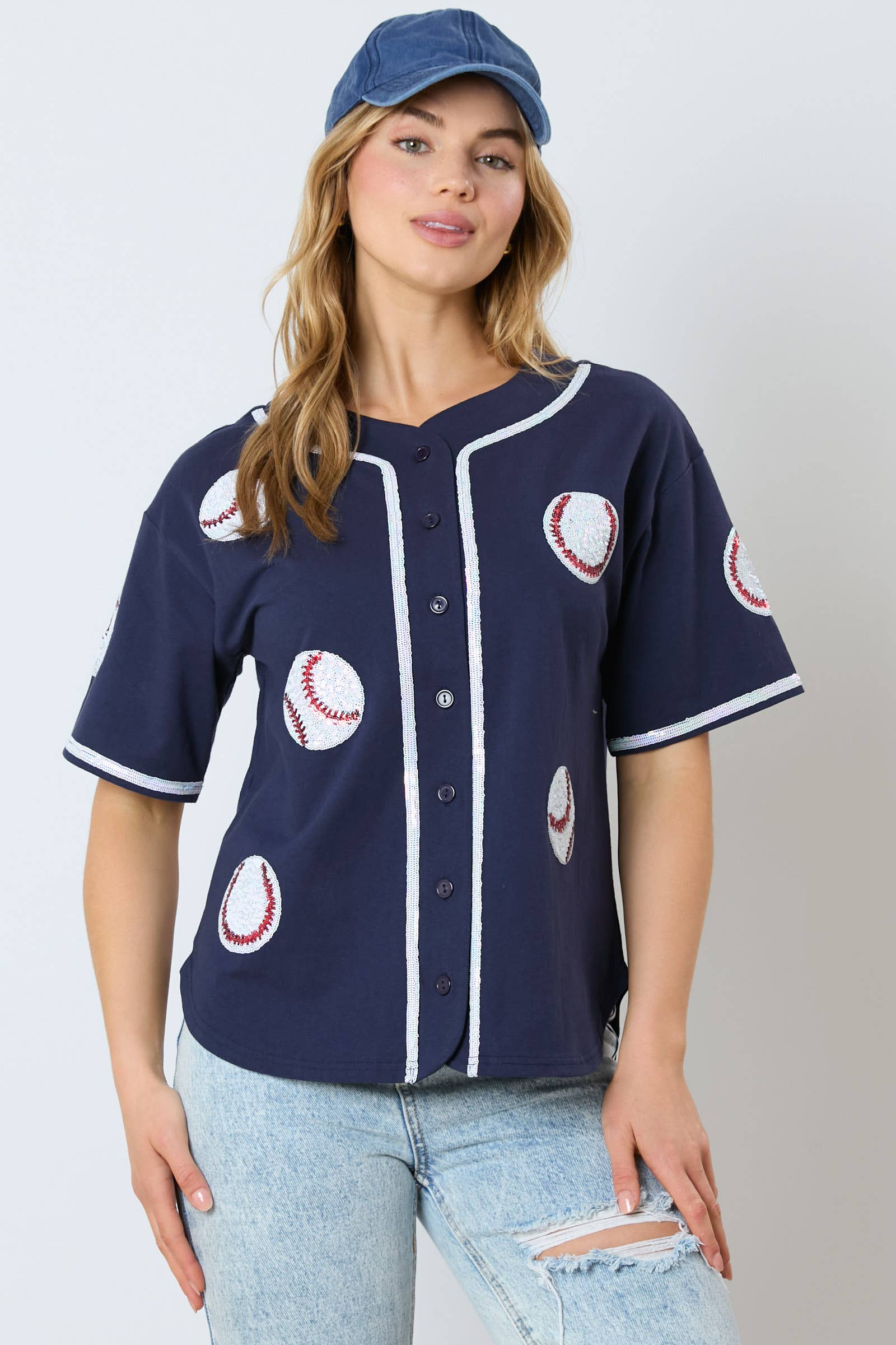 Major League Style: Baseball Top - BFF Here