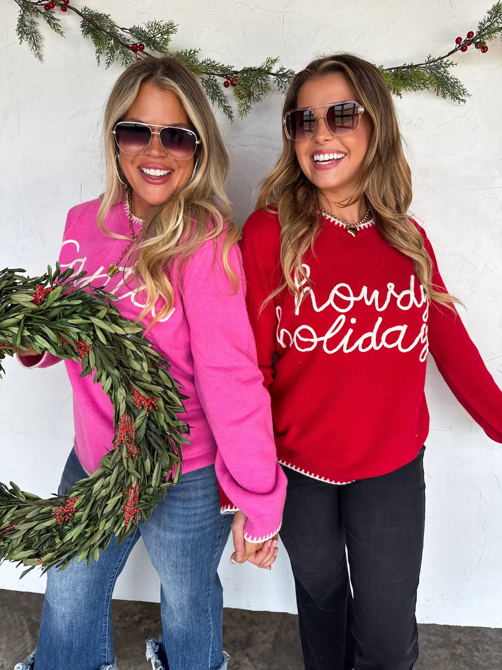 PREORDER: Howdy Holiday or Santa Baby Sweater by Blakeley (ETA: End of October) - BFF Here