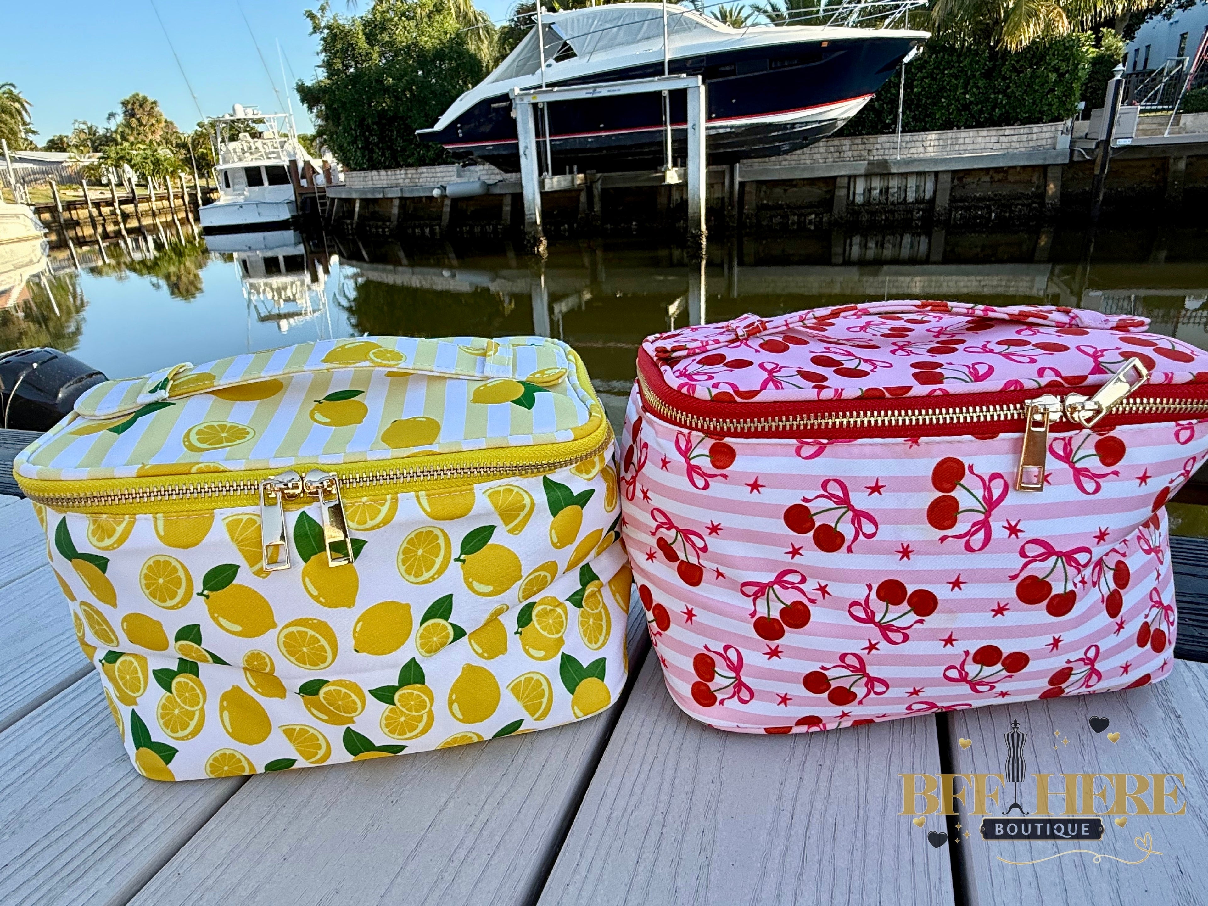 Cherry Bomb Travel Bag by Jess Lea - BFF Here