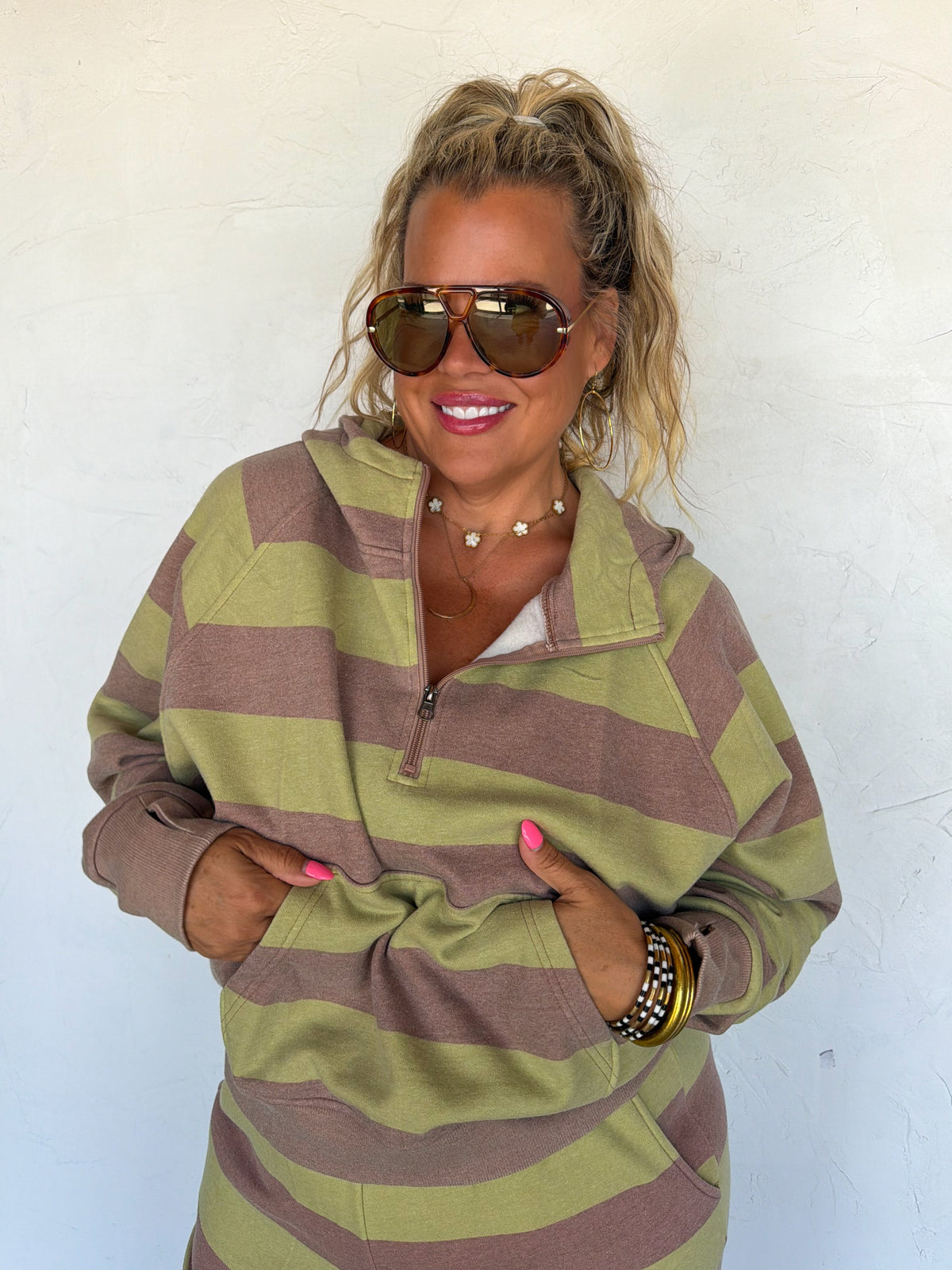 PREORDER: Polka & Stripe Easy Does It Pullover by Blakeley (ETA: November)